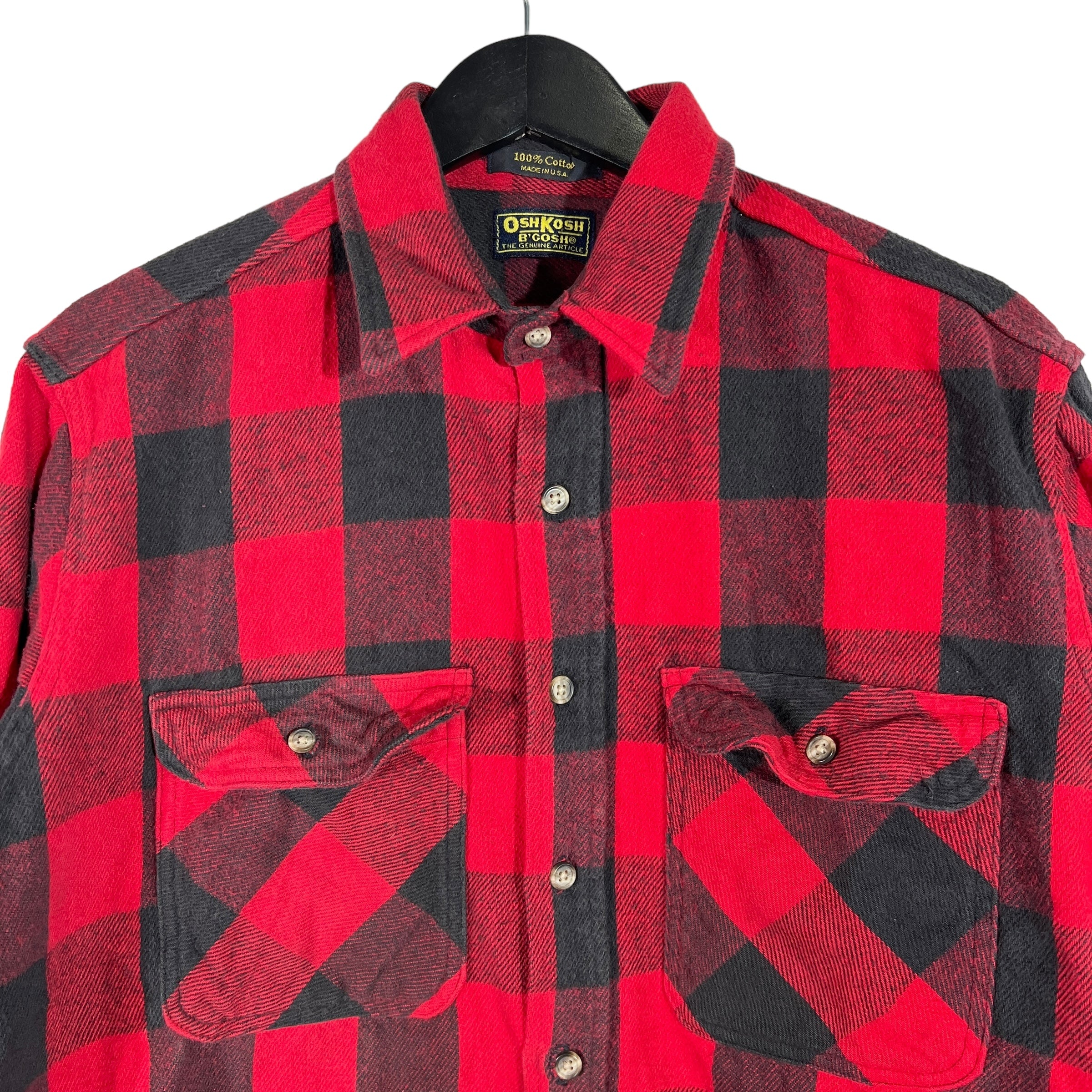 Collection of Osh Kosh B'Gosh Plaid Flannel in a gallery layout