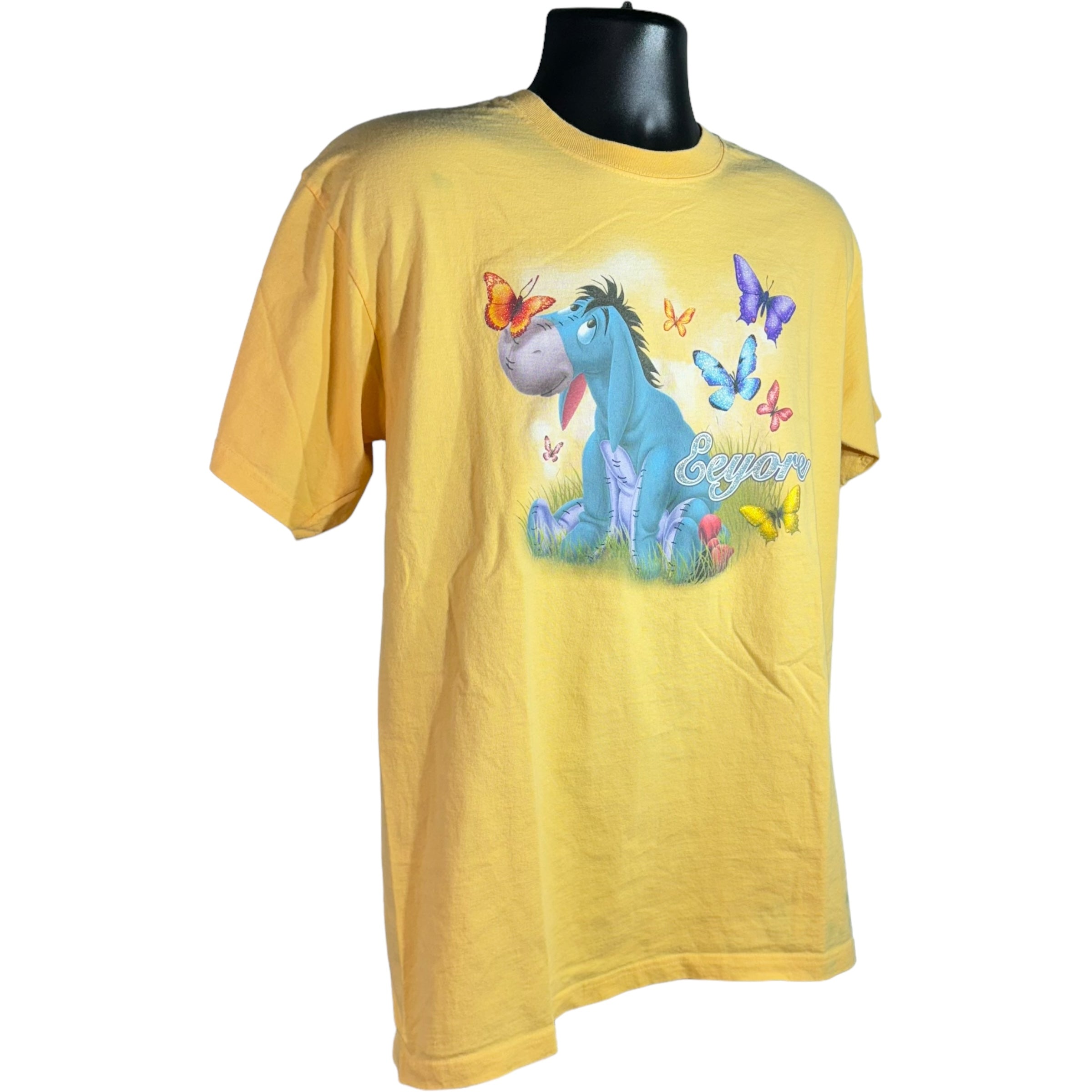 Collection of Disney Eeyore Butterfly Graphic Tee in a gallery layout