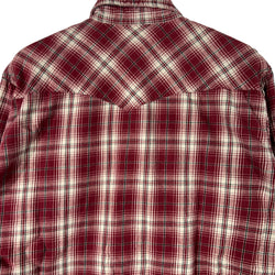 Collection of Wrancher Wrangler Plaid Pearl Snap Flannel in a gallery layout