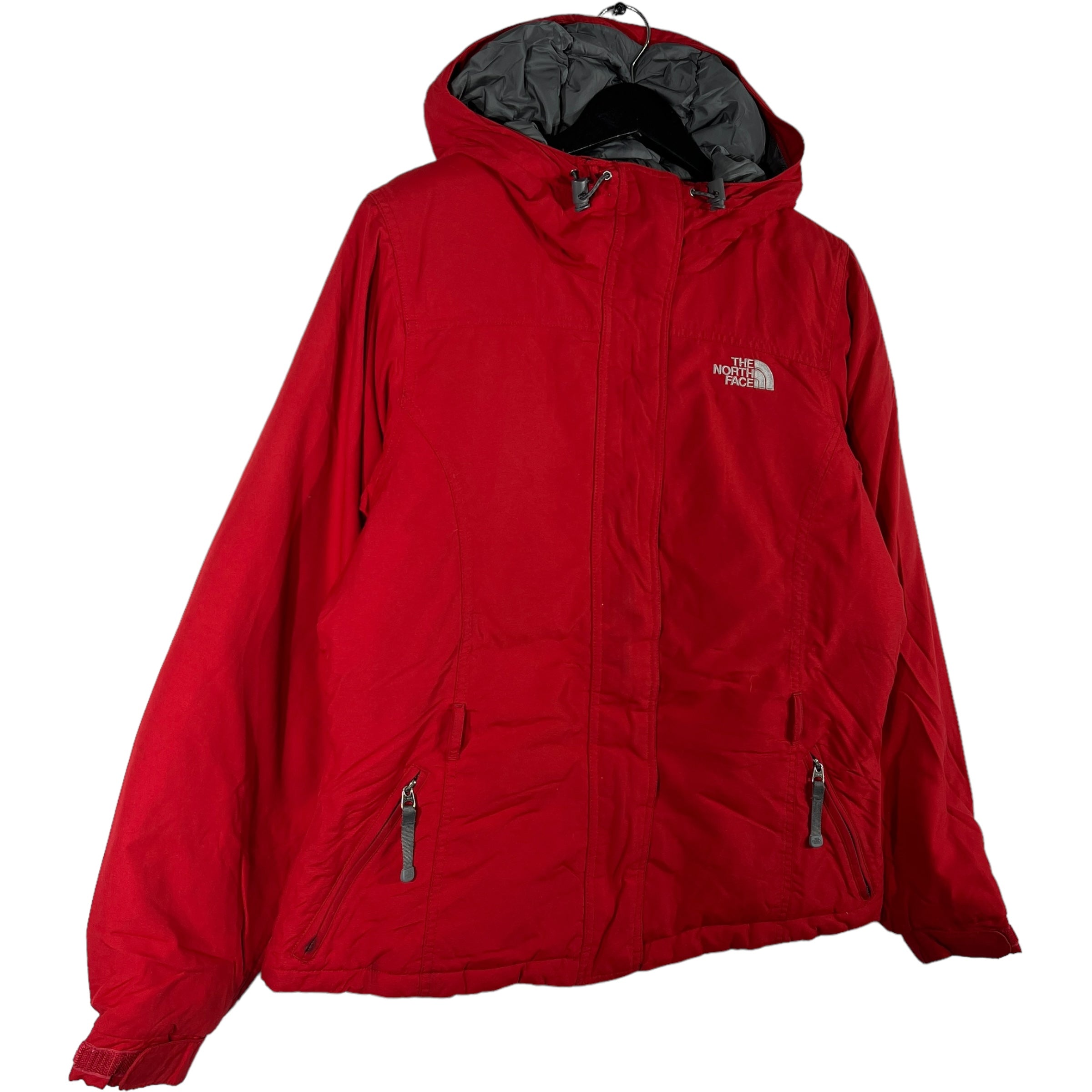 Collection of The North Face Hoodie Full Zip Puffer Jacket in a gallery layout