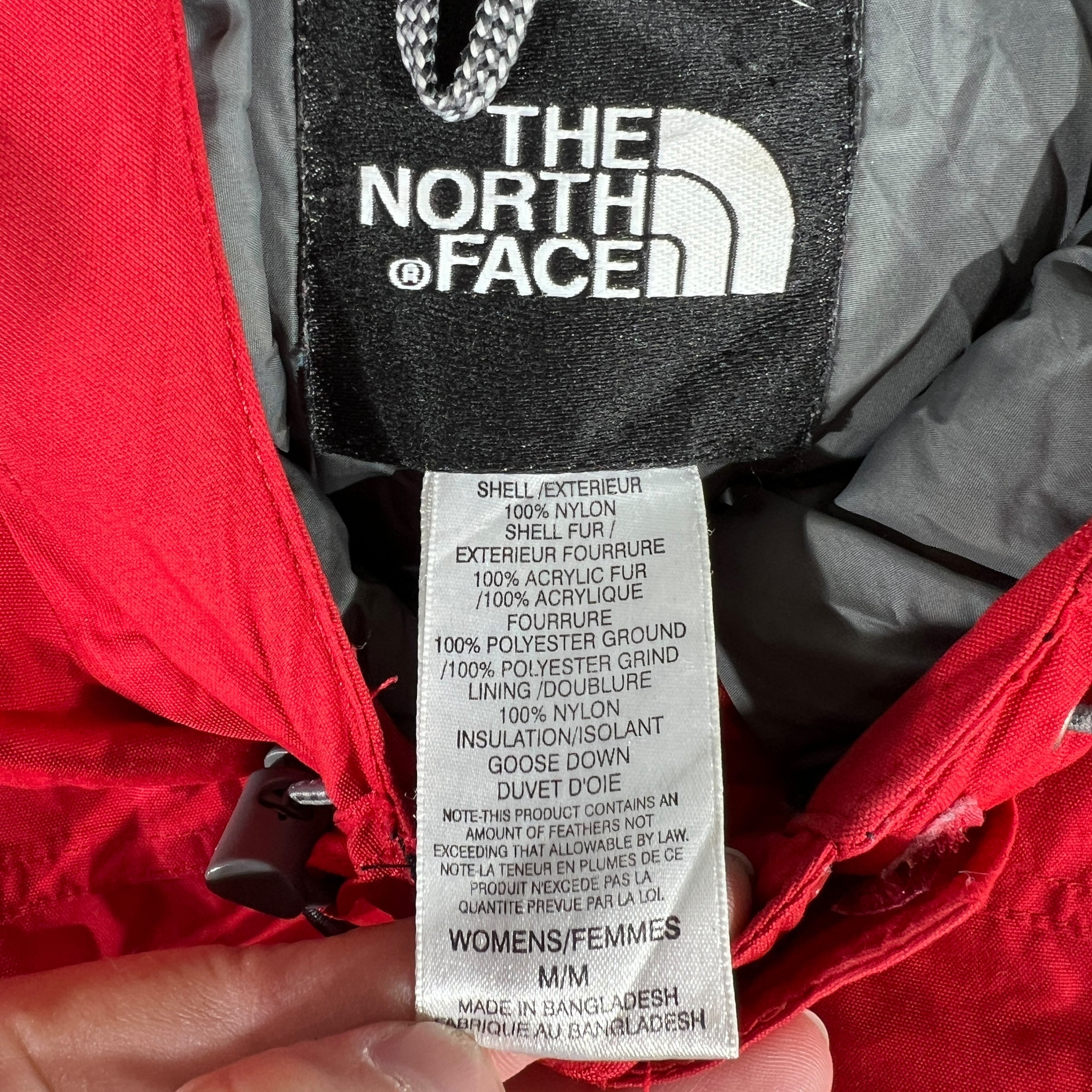 Collection of The North Face Hoodie Full Zip Puffer Jacket in a gallery layout