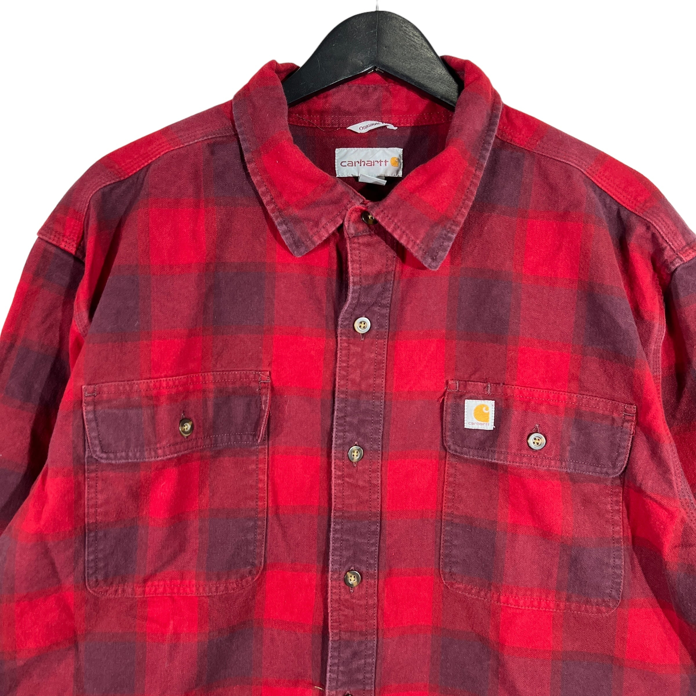 Collection of Carhartt Original Fit Plaid Flannel in a gallery layout