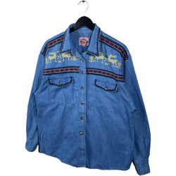 Collection of Cambridge Denim Work Shirt in a gallery layout