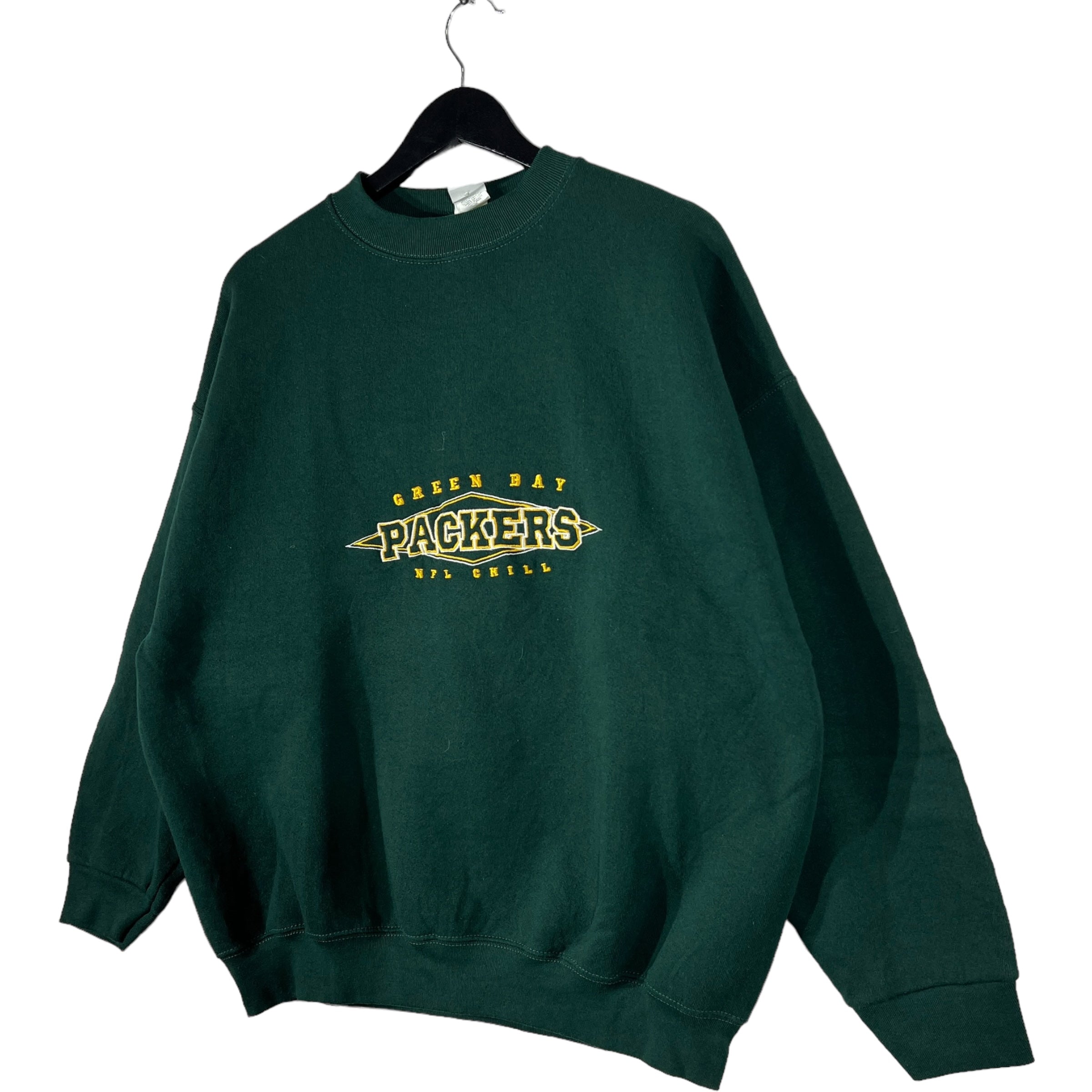 Collection of Green Bay Packers NFL Chill Crewneck in a gallery layout