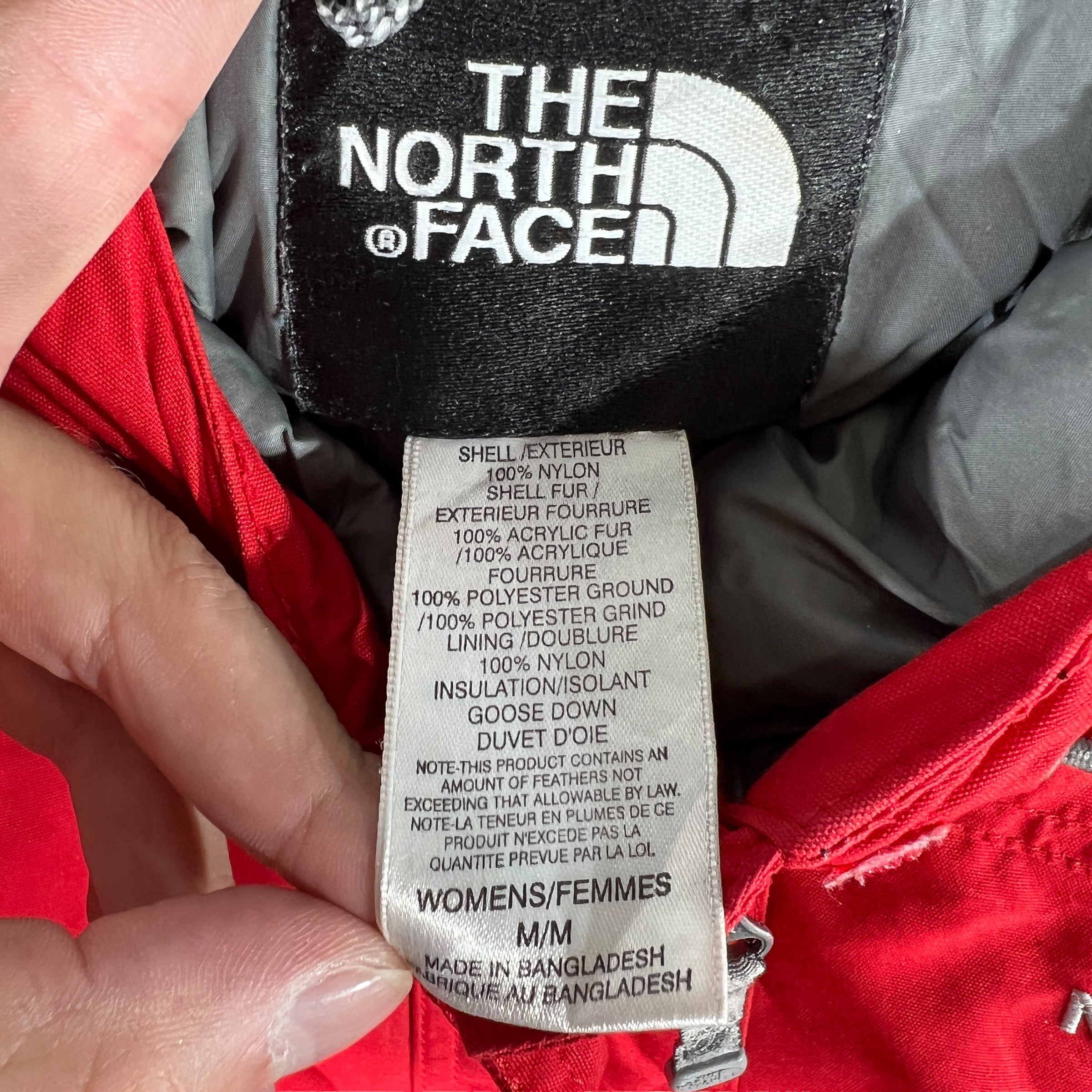 Collection of The North Face Hoodie Full Zip Puffer Jacket in a gallery layout