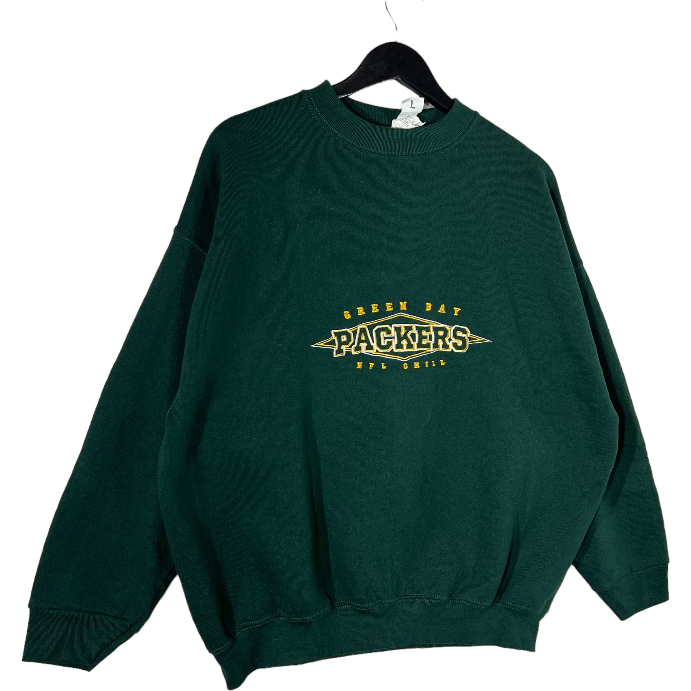 Collection of Green Bay Packers NFL Chill Crewneck in a gallery layout