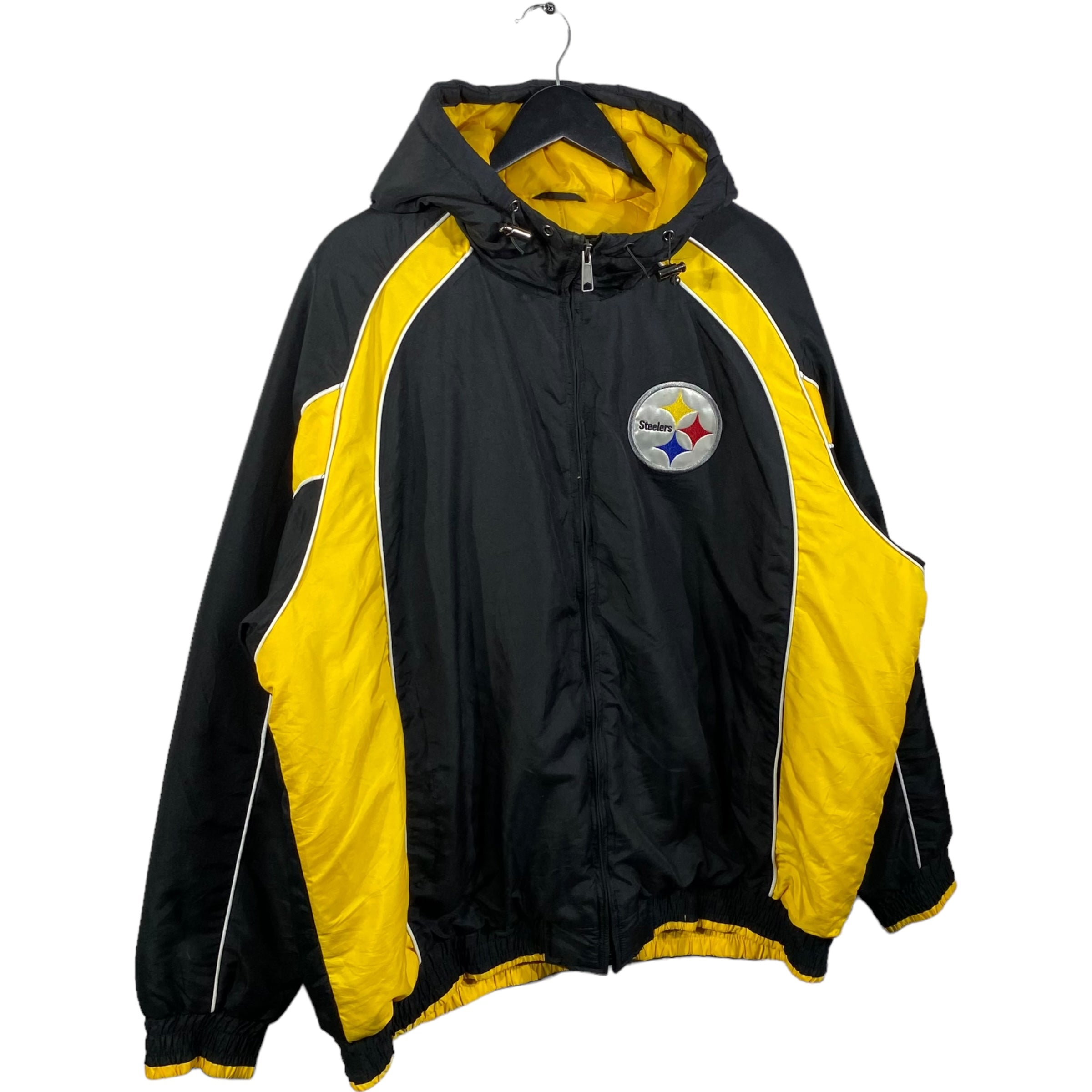 Collection of NFL Pittsburgh Steelers Hoodie Full Zip Jacket in a gallery layout