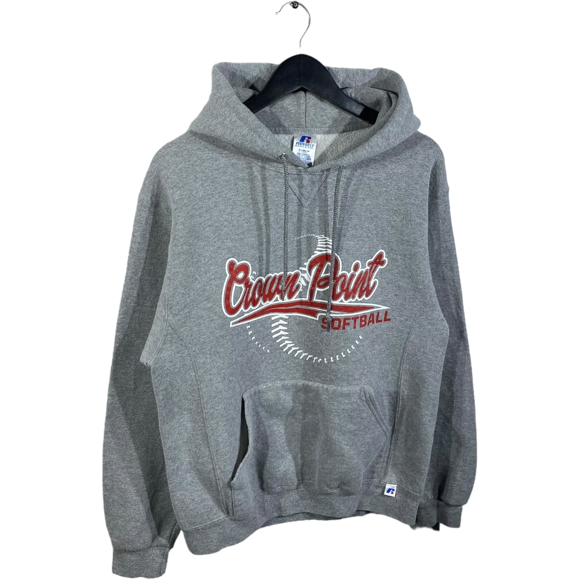 Collection of Russell Athletic Crown Point Baseball Hoodie in a gallery layout