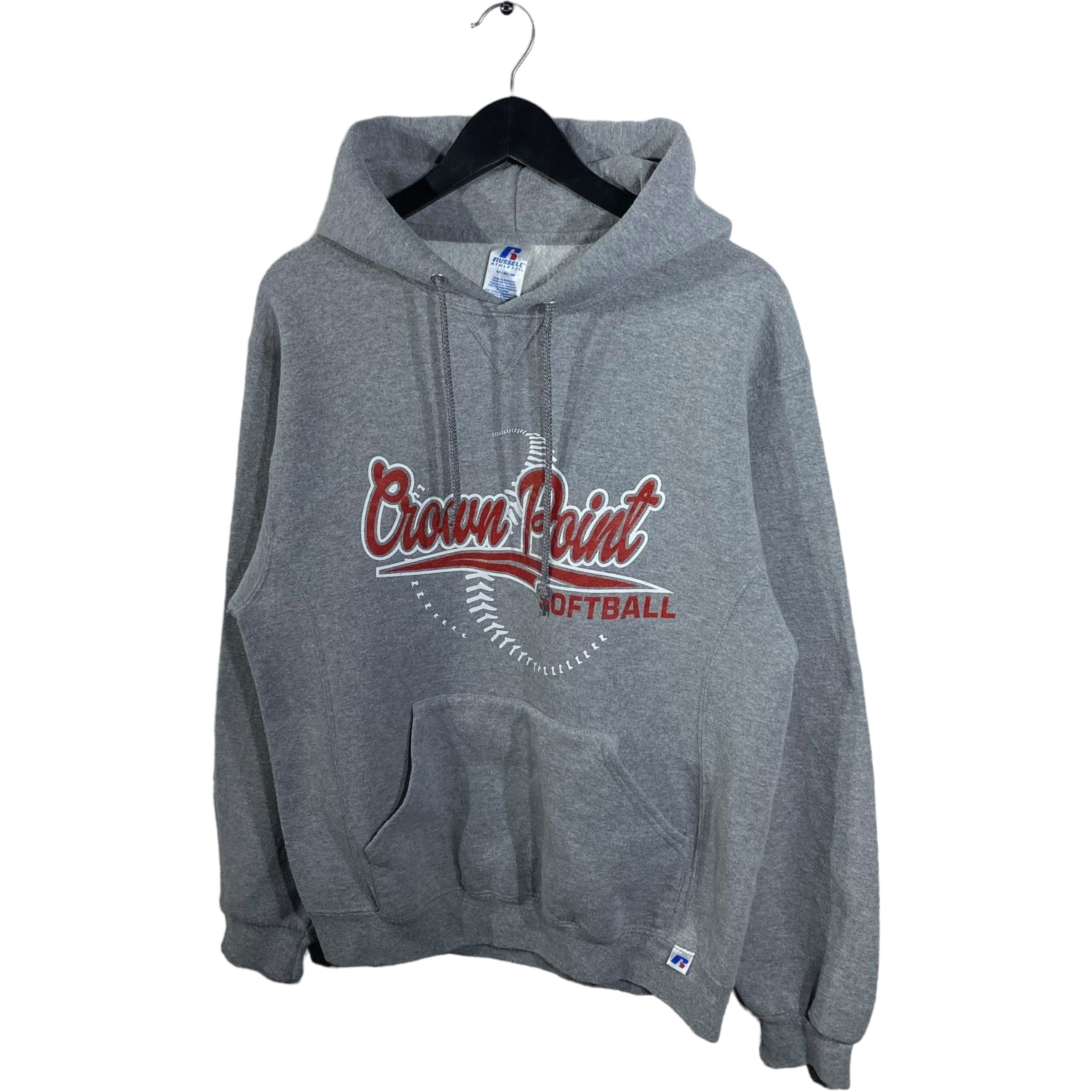 Collection of Russell Athletic Crown Point Baseball Hoodie in a gallery layout