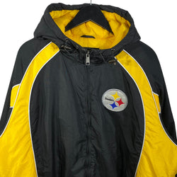 Collection of NFL Pittsburgh Steelers Hoodie Full Zip Jacket in a gallery layout