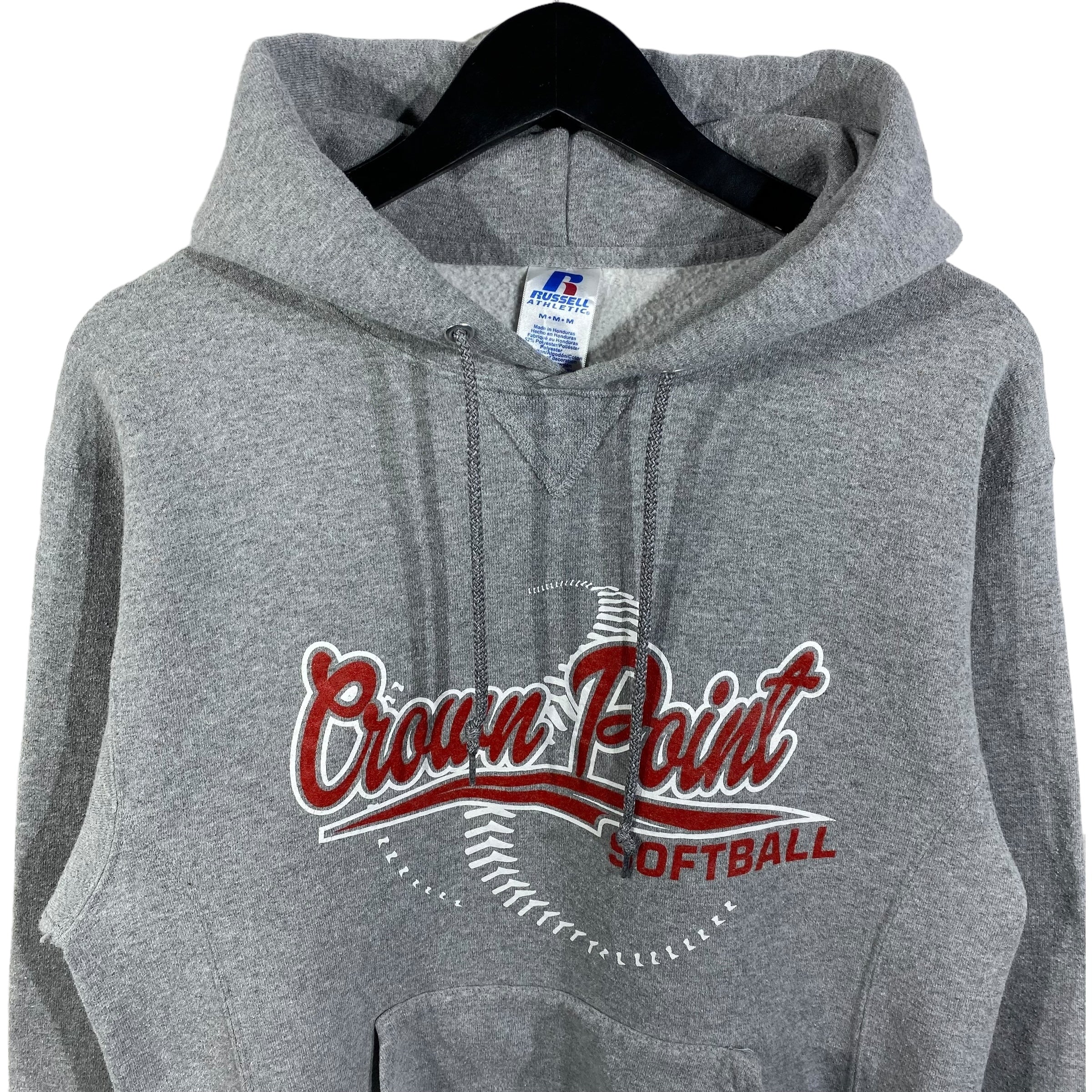Collection of Russell Athletic Crown Point Baseball Hoodie in a gallery layout