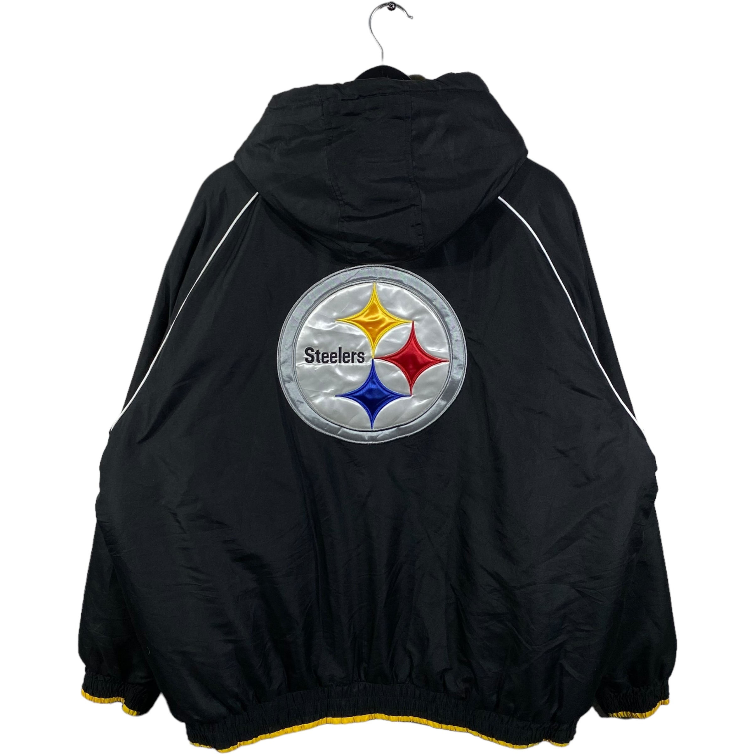 Collection of NFL Pittsburgh Steelers Hoodie Full Zip Jacket in a gallery layout