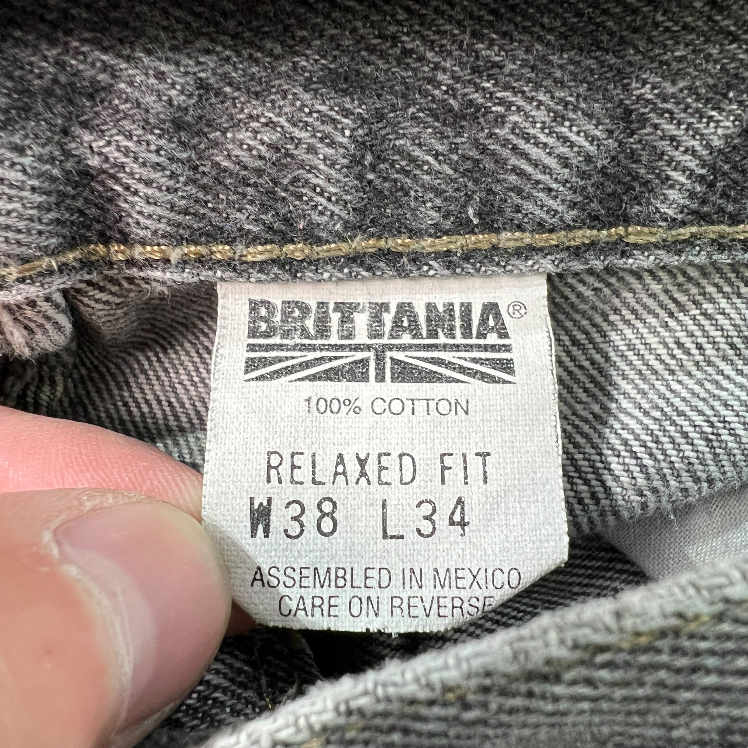 Collection of Brittania Denim Jeans in a gallery layout