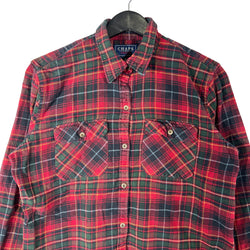 Collection of Chaps Plaid Long Sleeve Flannel in a gallery layout