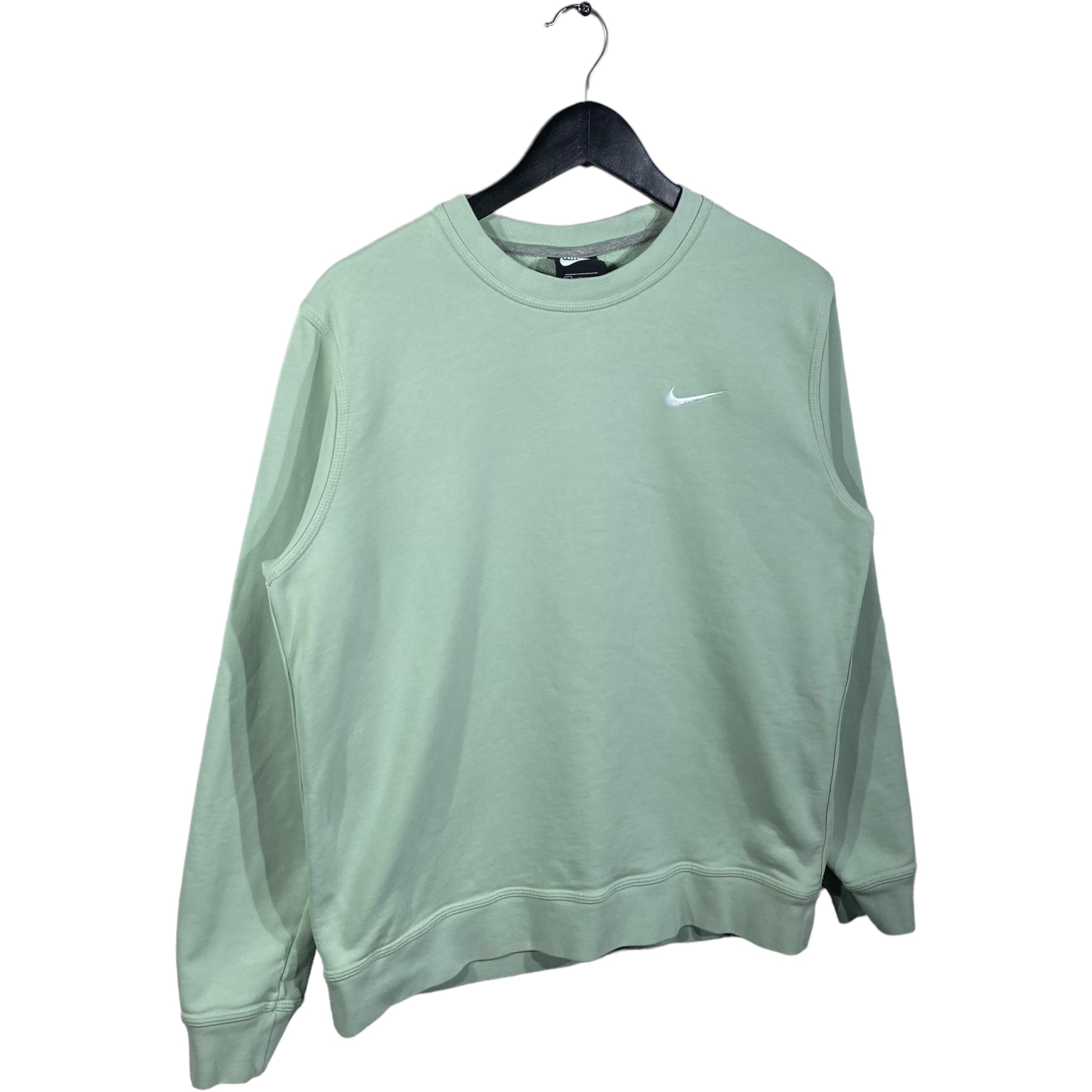 Collection of Nike Logo Pullover Crewneck in a gallery layout