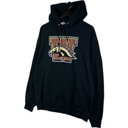 Collection of Vintage Mustangs College Hoodie in a gallery layout