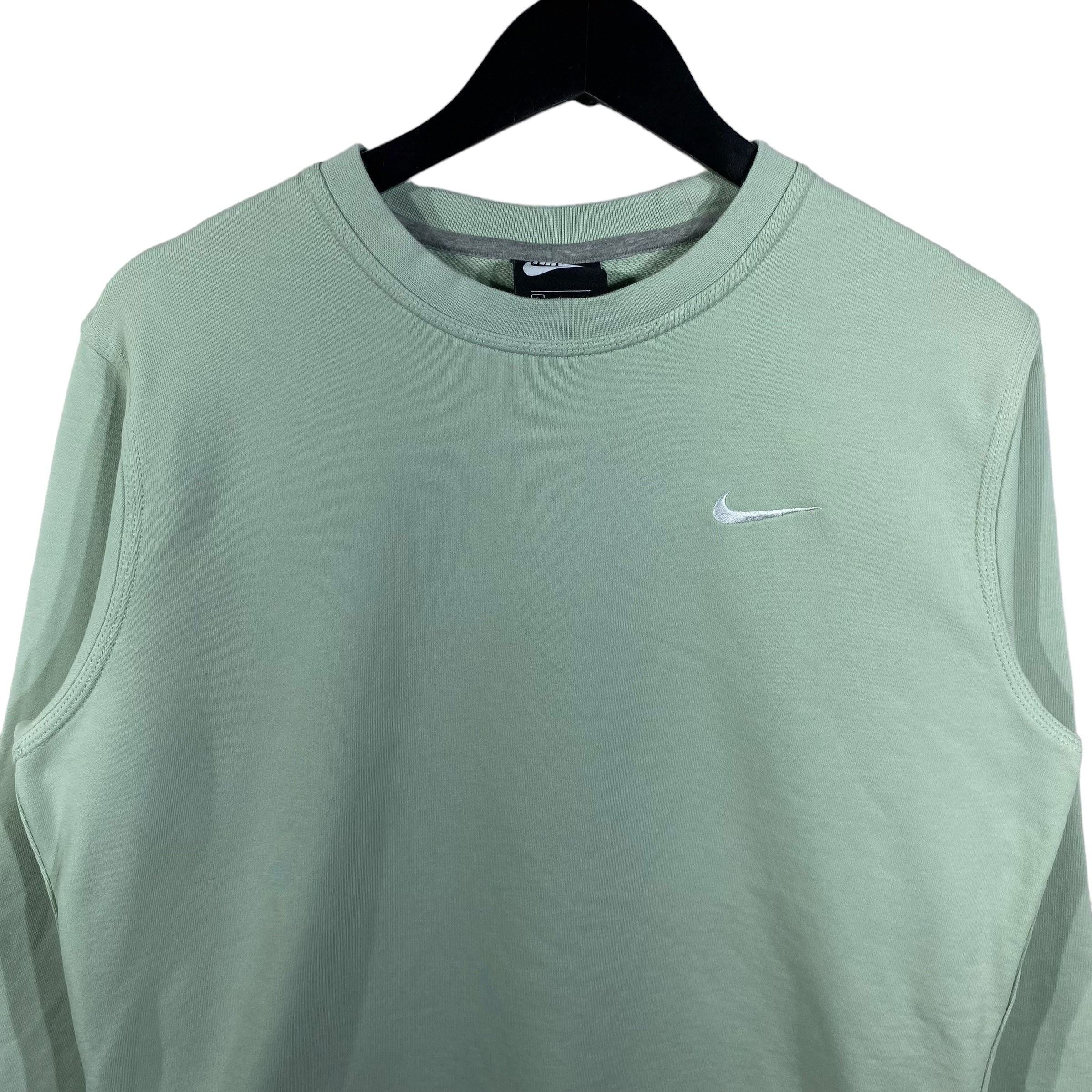 Collection of Nike Logo Pullover Crewneck in a gallery layout