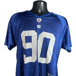 Collection of Women's NFL New York Giants #90 Jason Pierre-Paul Jersey in a gallery layout