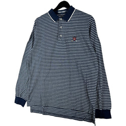 Collection of Polo Golf Stripe Long Sleeve Polo in a gallery layout