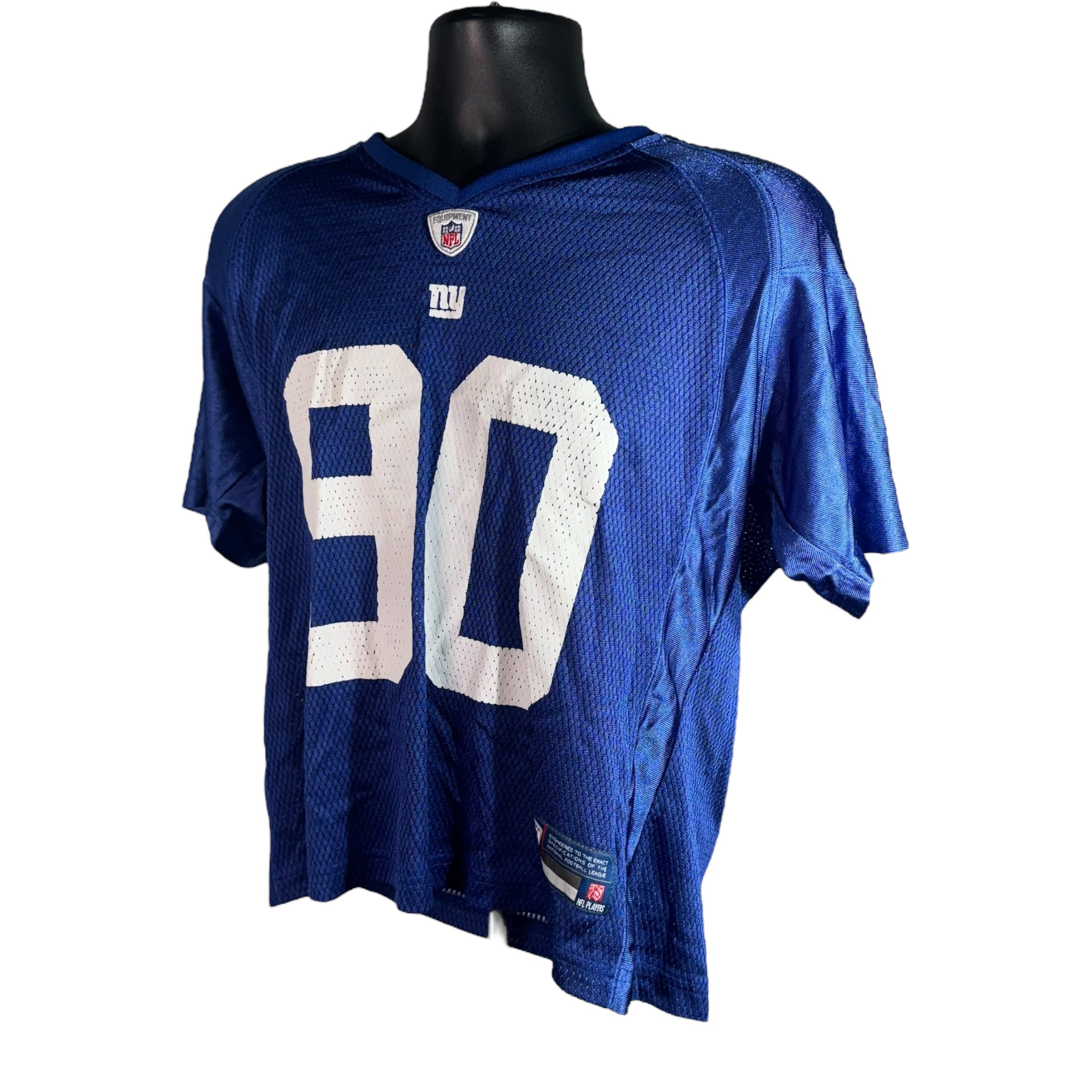 Collection of Women's NFL New York Giants #90 Jason Pierre-Paul Jersey in a gallery layout