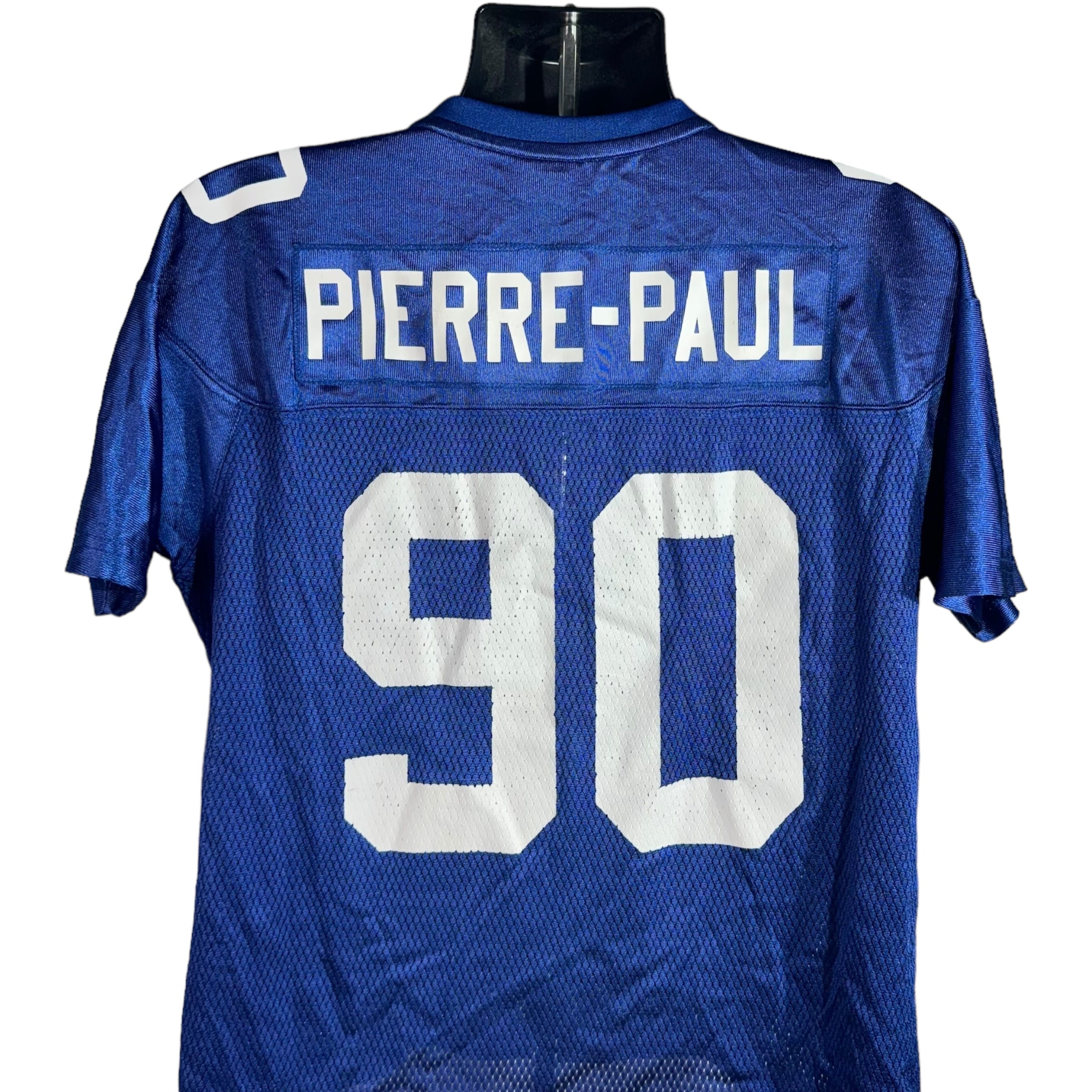 Collection of Women's NFL New York Giants #90 Jason Pierre-Paul Jersey in a gallery layout