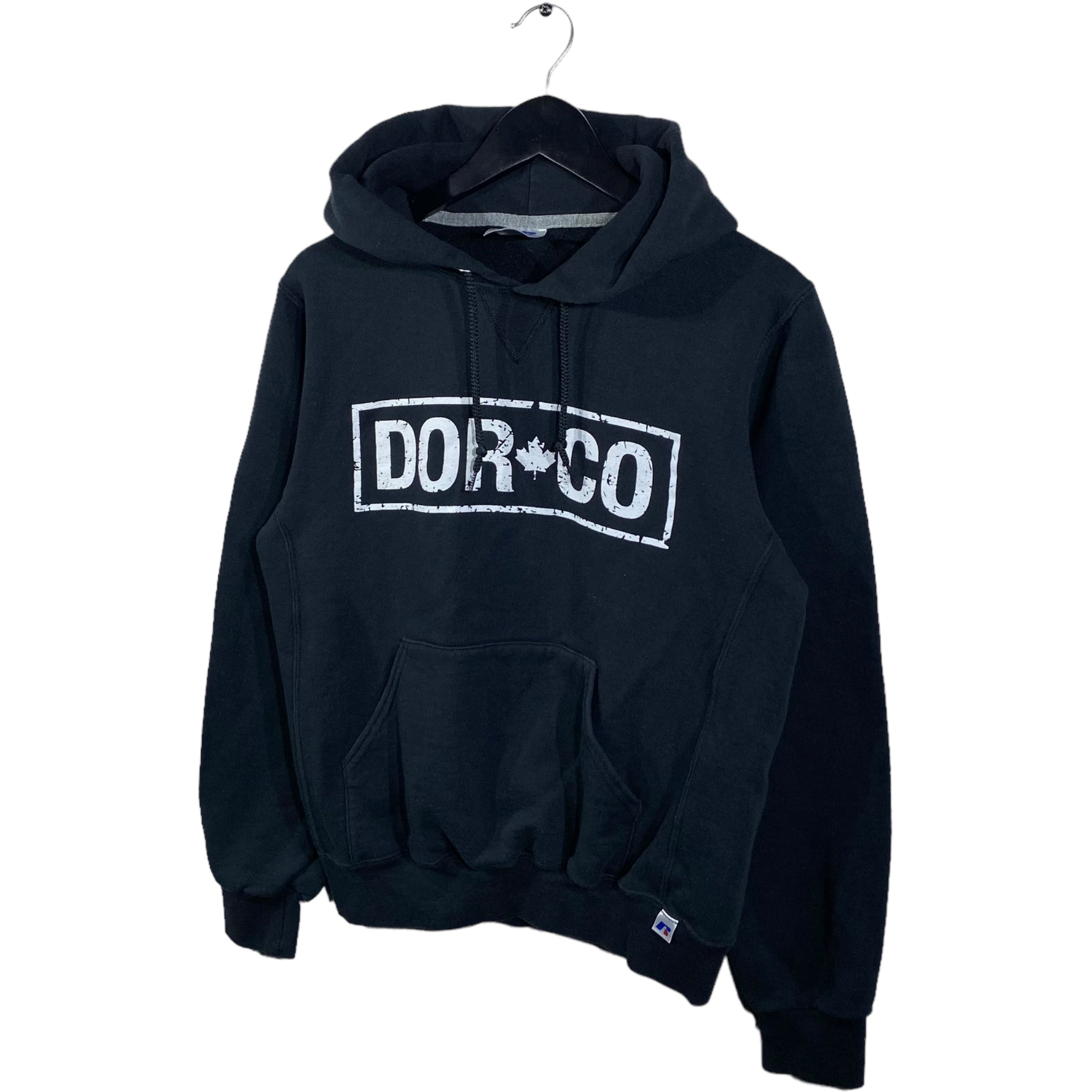 Collection of Vintage Dorco Russell Athletic Hoodie in a gallery layout