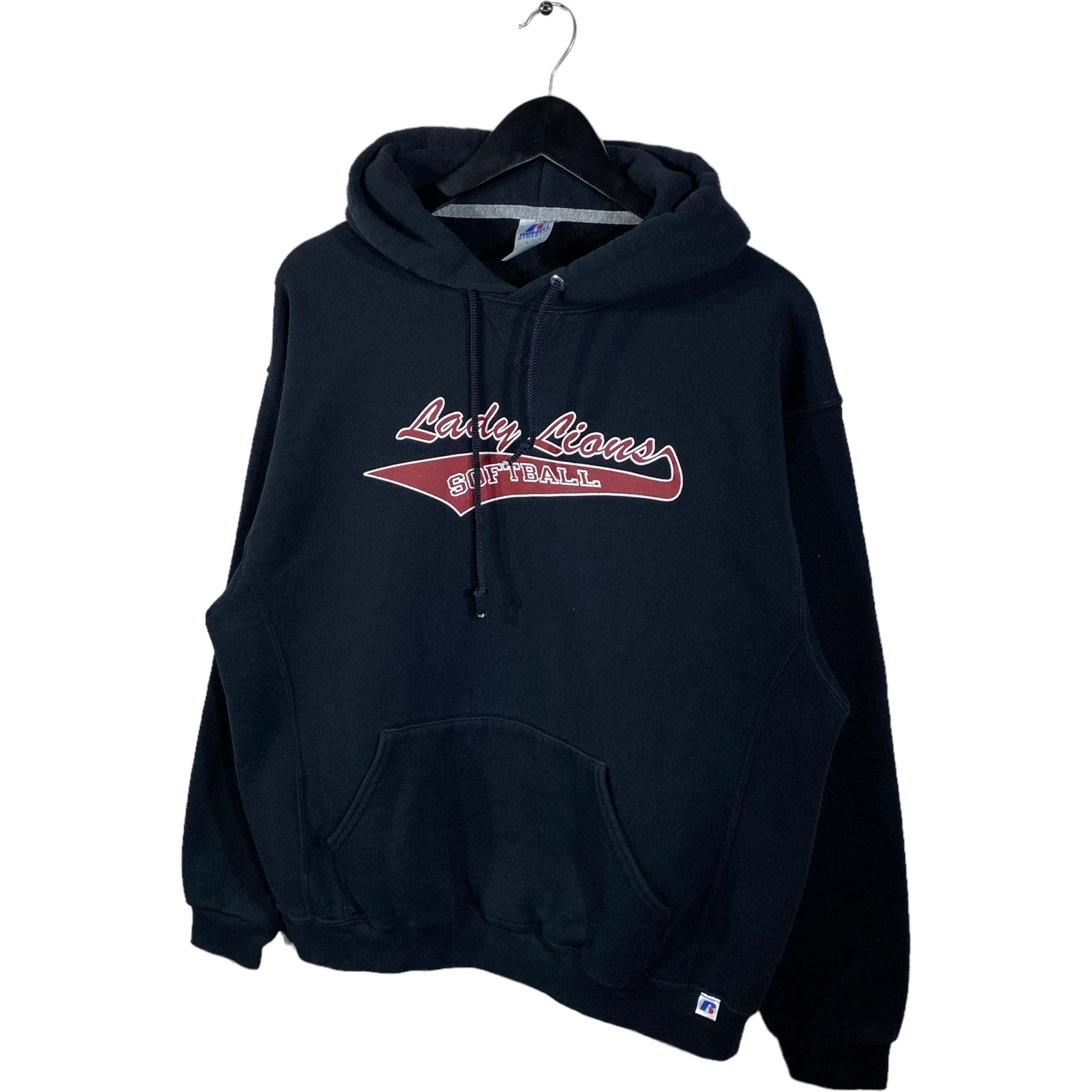 Collection of Russell Athletic Lady Lions Softball Hoodie in a gallery layout