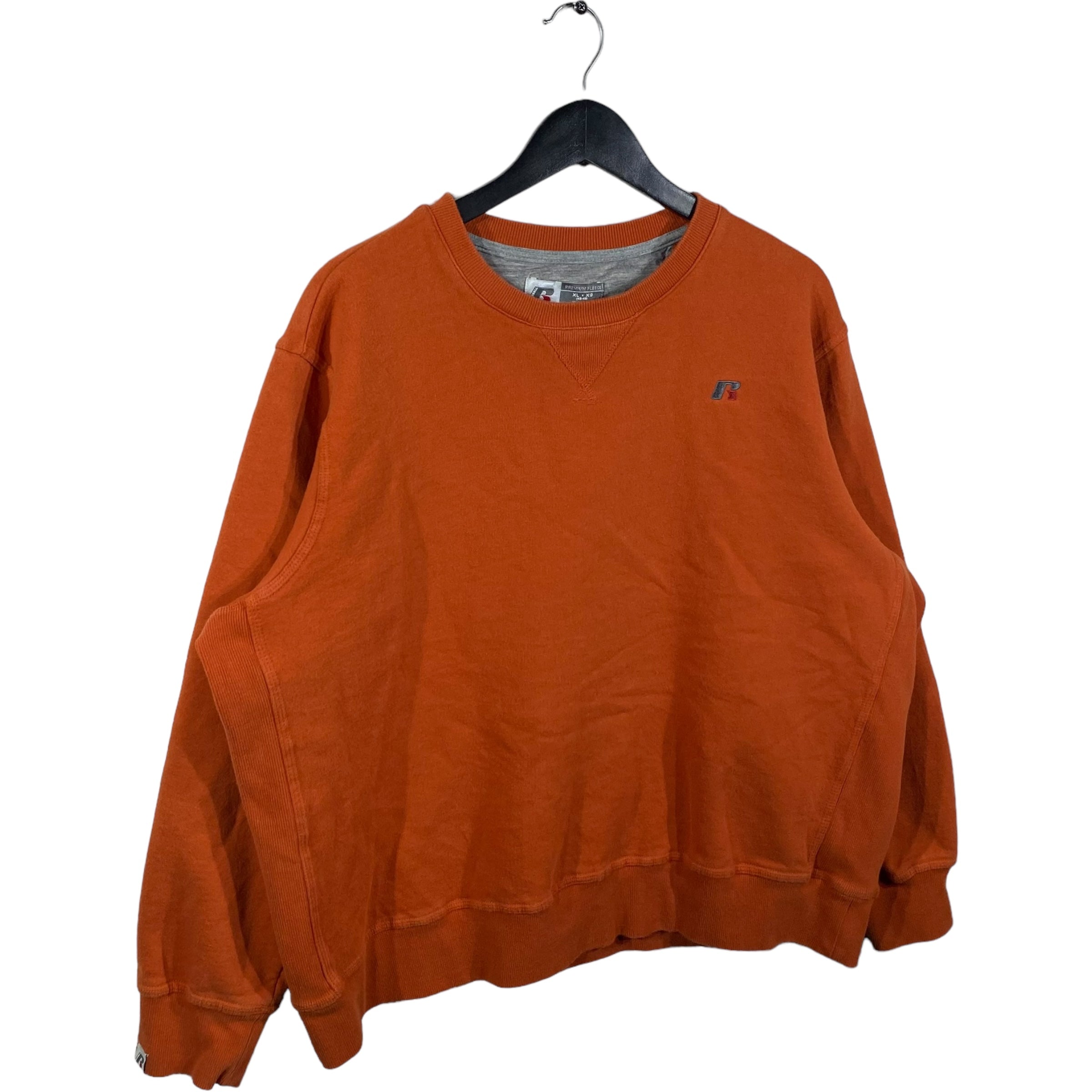 Collection of Russell Athletic Premium Fleece Crewneck in a gallery layout