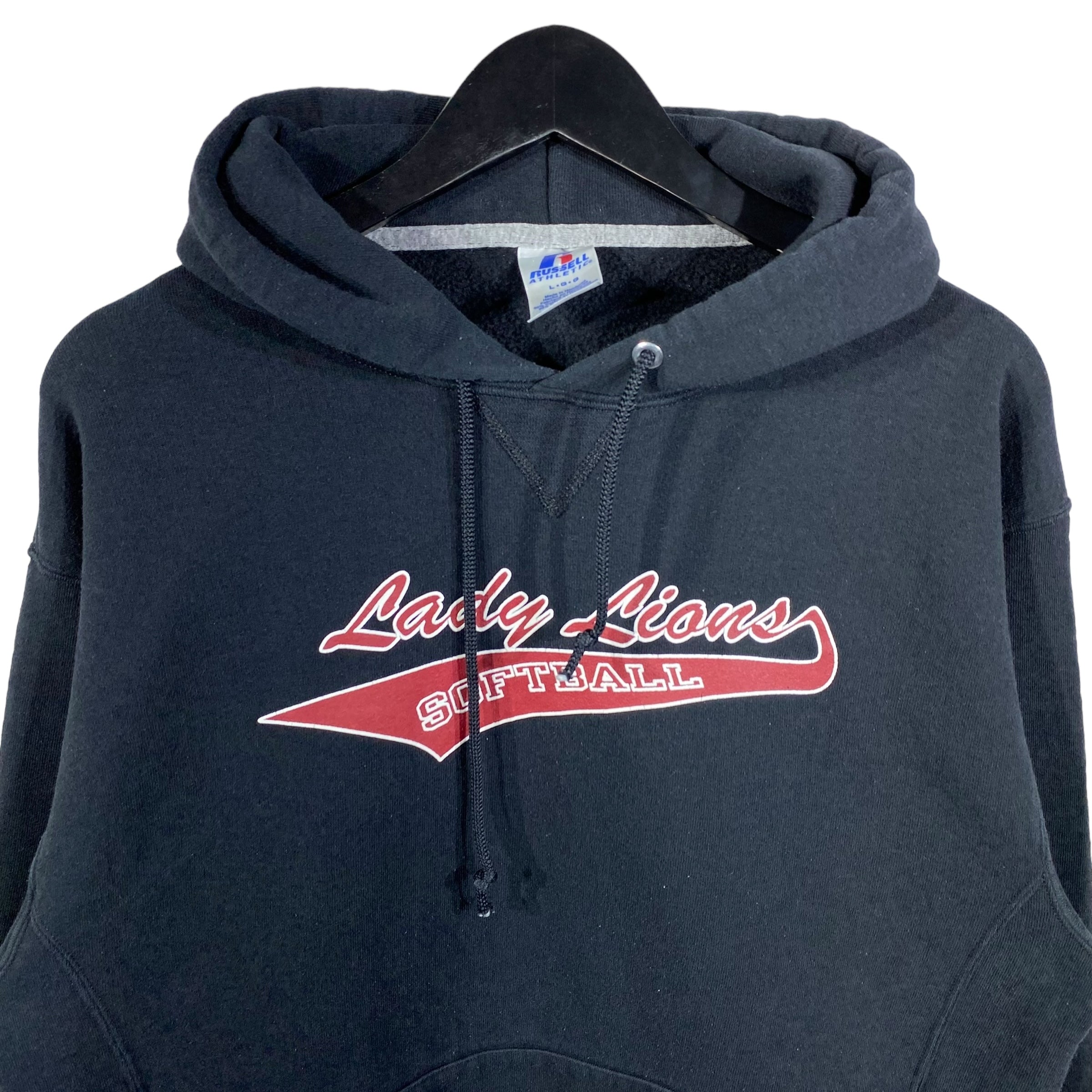 Collection of Russell Athletic Lady Lions Softball Hoodie in a gallery layout