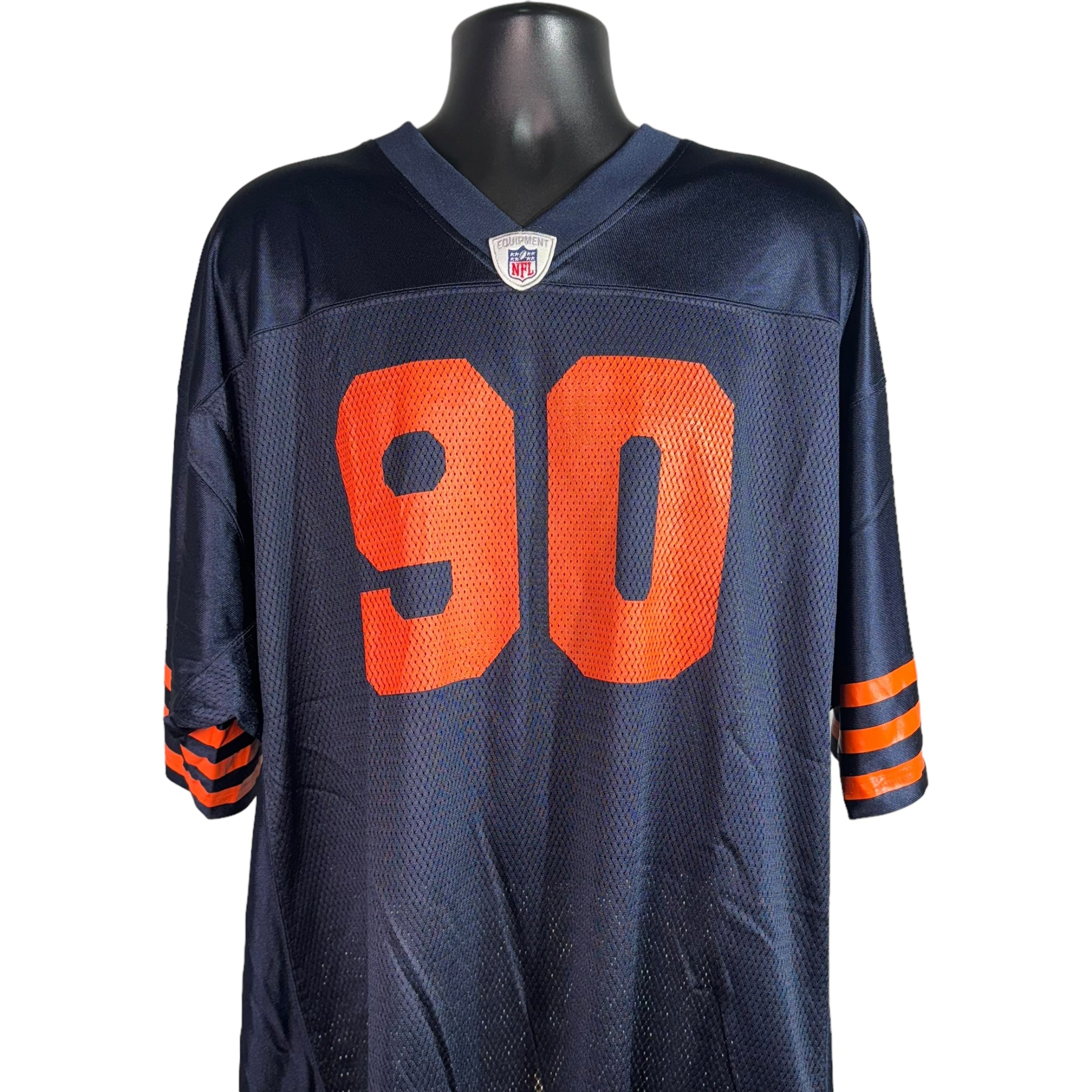 Collection of Reebok Chicago Bears #90 Julius Peppers Jersey in a gallery layout