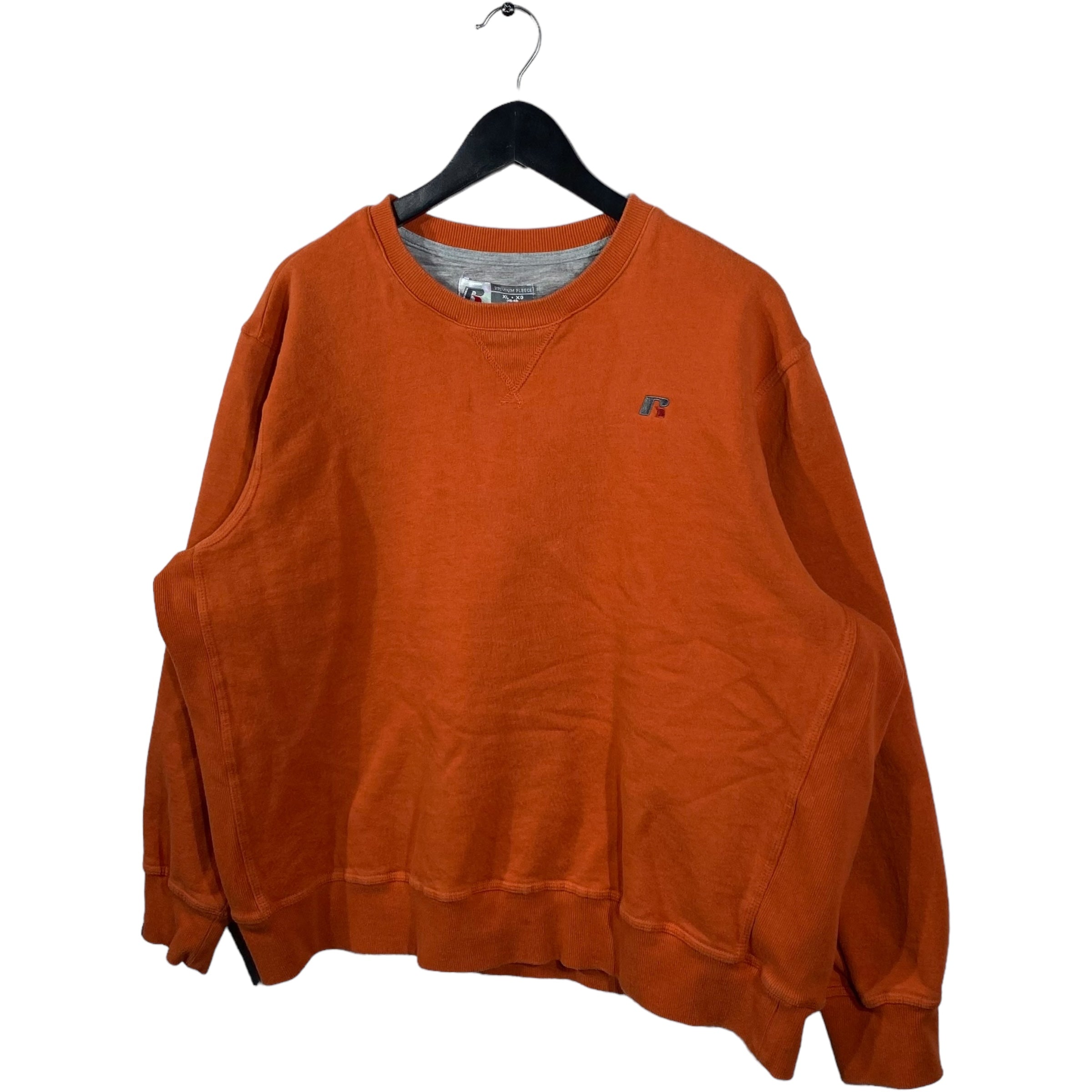Collection of Russell Athletic Premium Fleece Crewneck in a gallery layout