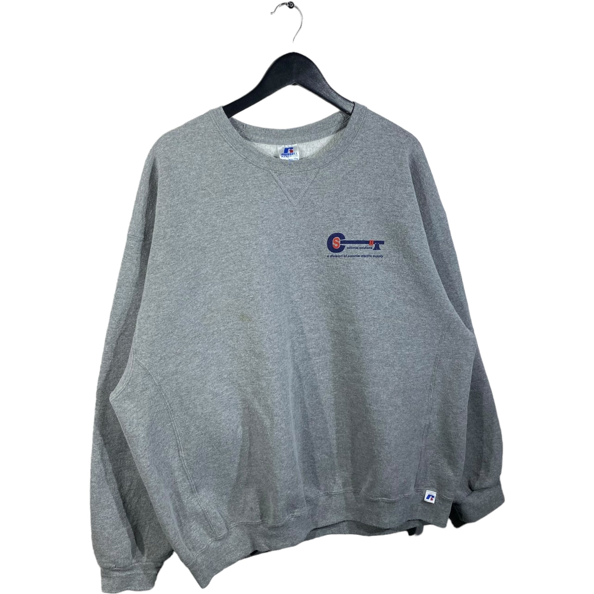 Collection of Russell Athletic Colonial Solutions Crewneck Sweatshirt in a gallery layout