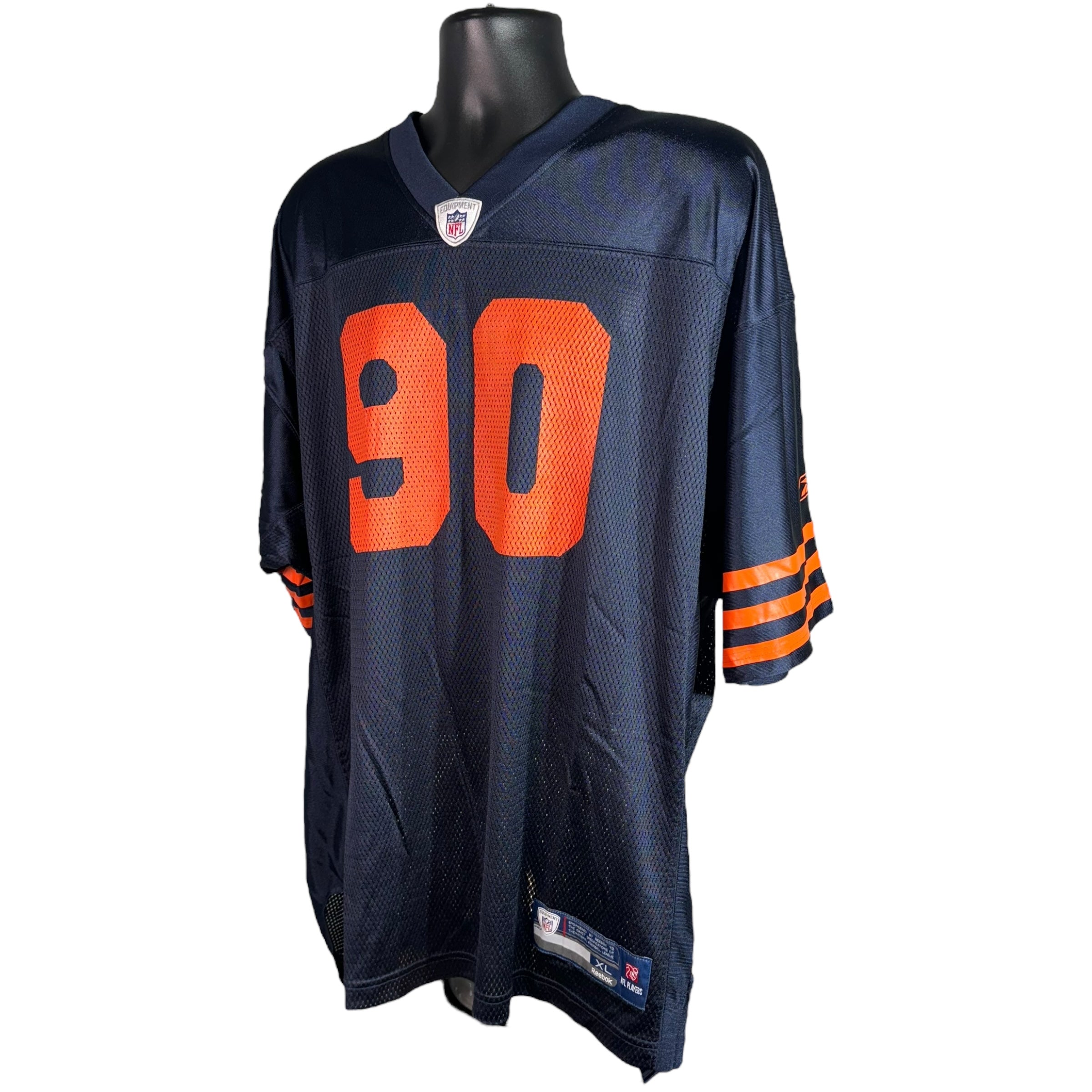 Collection of Reebok Chicago Bears #90 Julius Peppers Jersey in a gallery layout