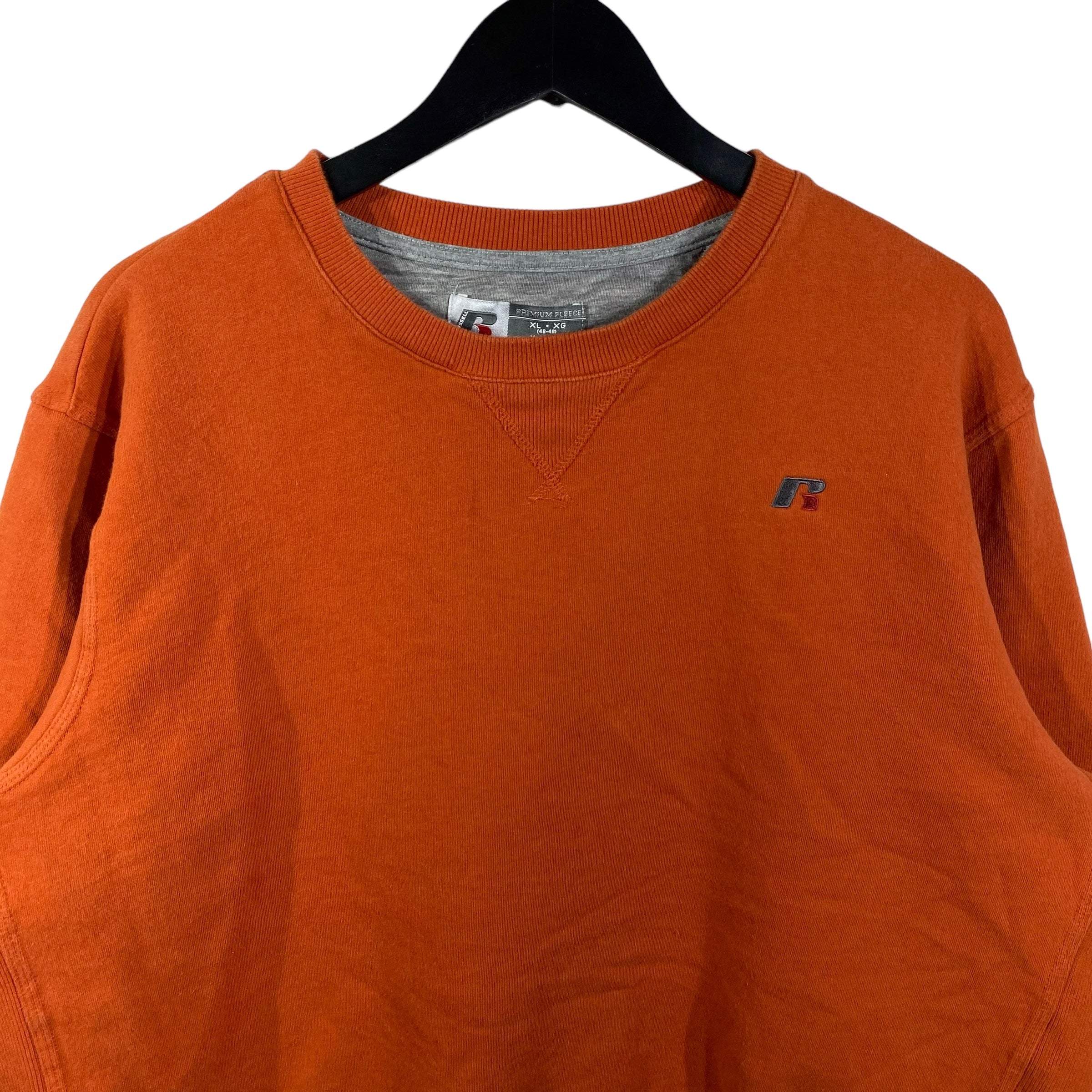 Collection of Russell Athletic Premium Fleece Crewneck in a gallery layout