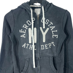 Collection of Aeropostale Athl. Dept. NY Full Zip Hoodie in a gallery layout