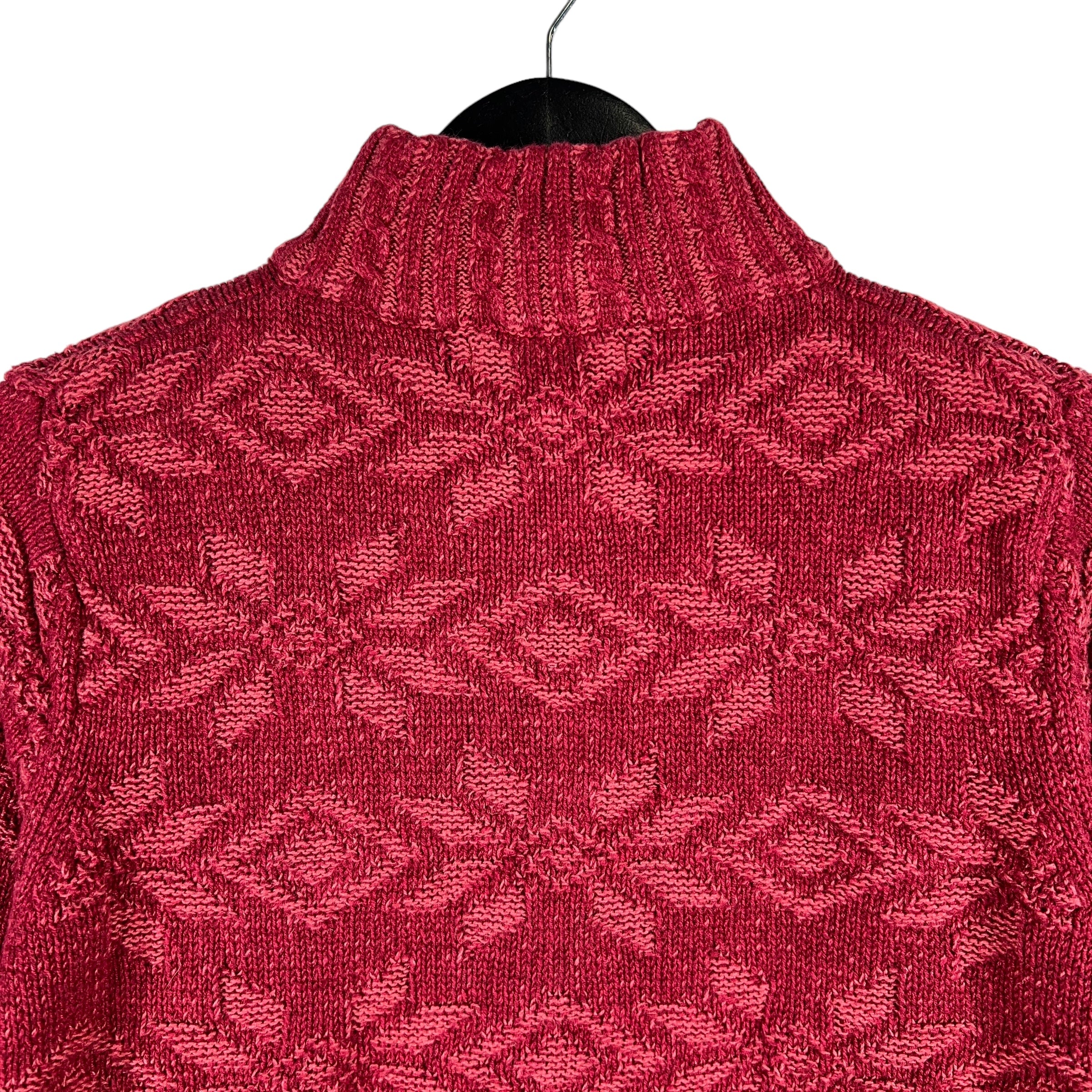 Collection of Women's Woolrich 1/4 Button Down Sweater in a gallery layout