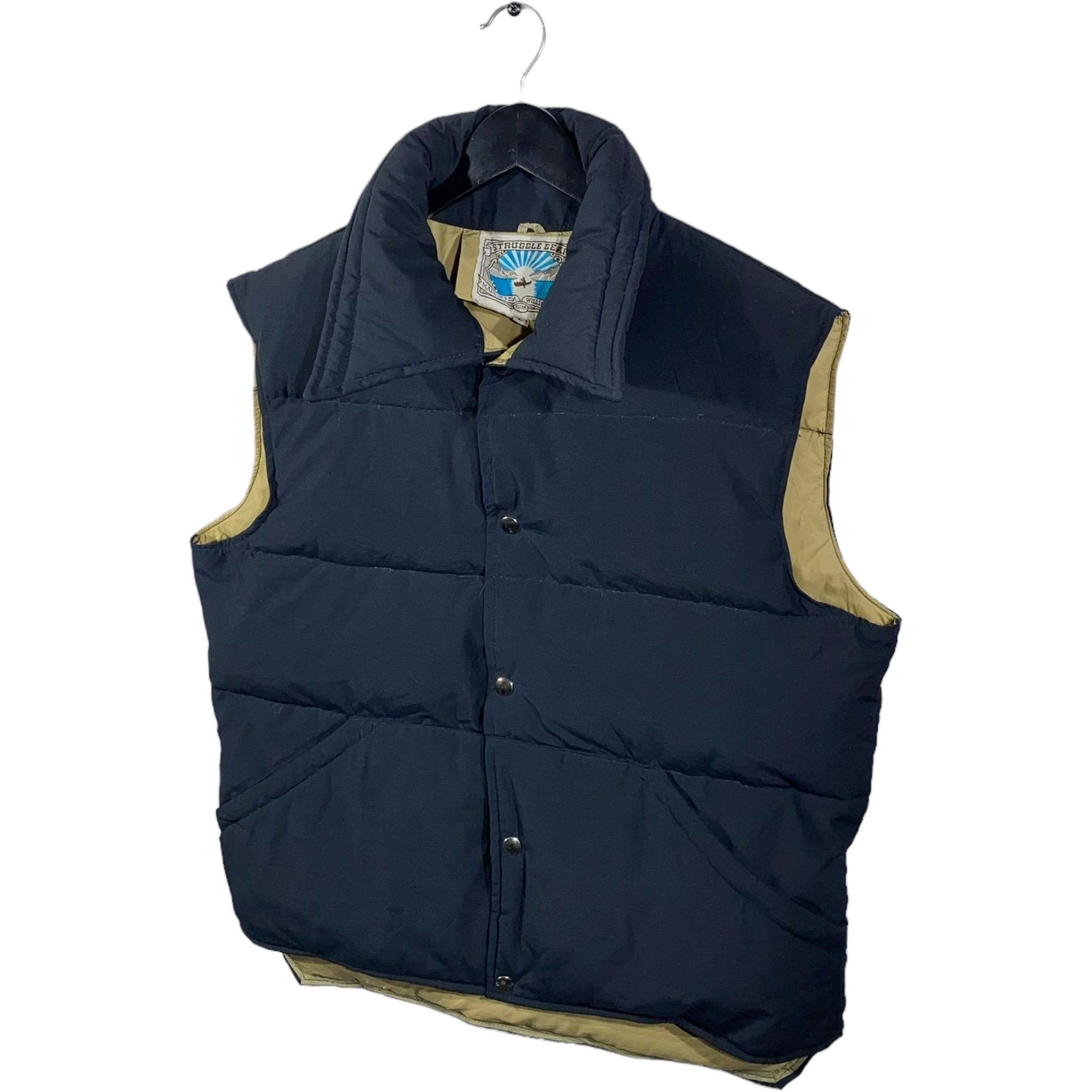 Collection of Vintage Struggle Gear Puffer Vest in a gallery layout