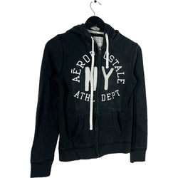 Collection of Aeropostale Athl. Dept. NY Full Zip Hoodie in a gallery layout