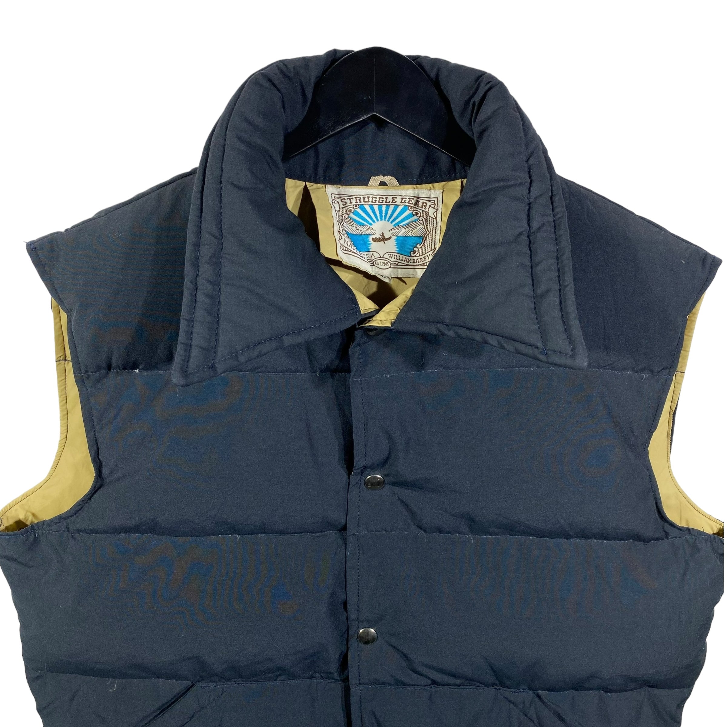 Collection of Vintage Struggle Gear Puffer Vest in a gallery layout