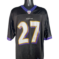 Collection of Reebok Baltimore Ravens #27 Ray Rice Jersey in a gallery layout