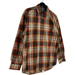 Collection of Pendleton Long Sleeve Plaid Flannel in a gallery layout