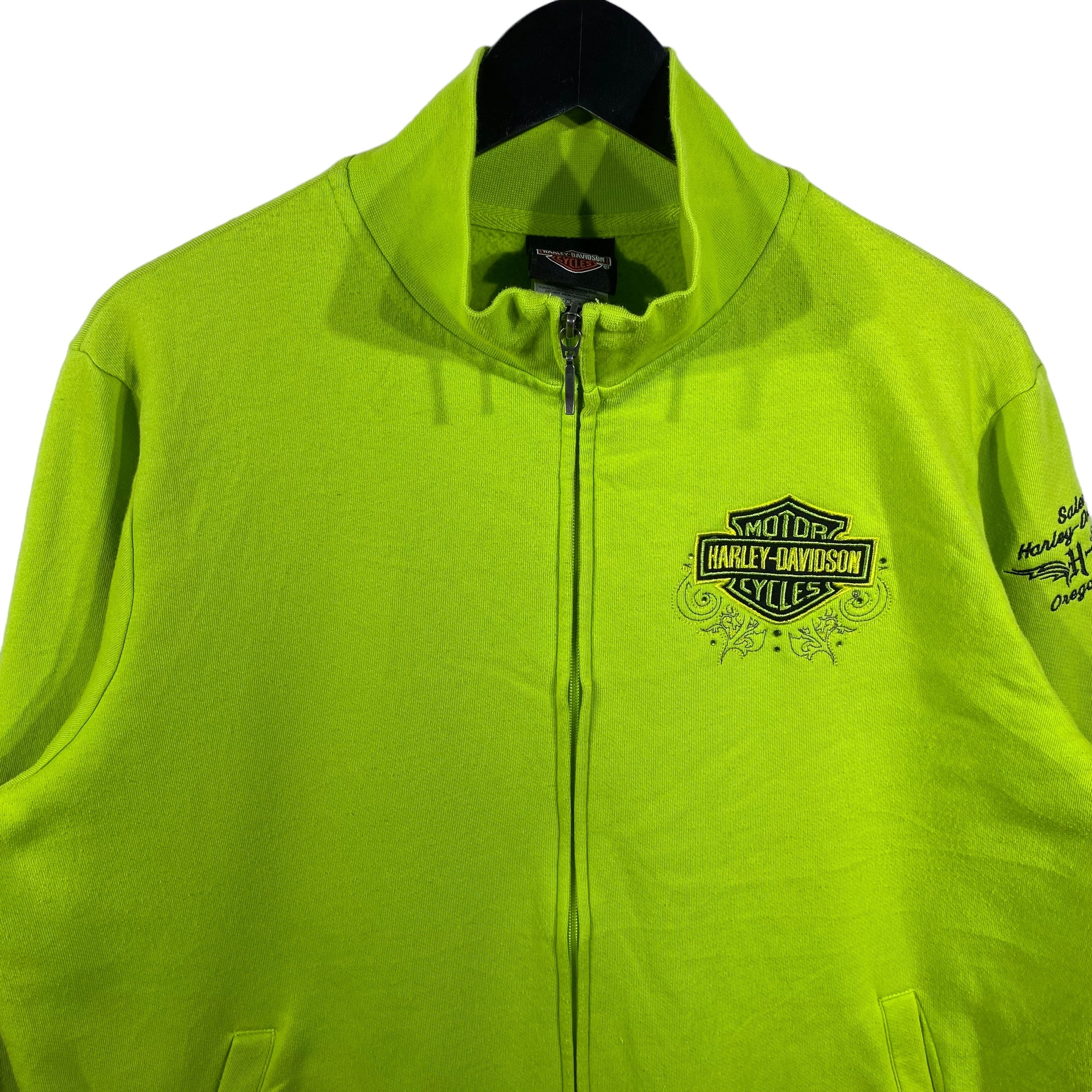 Collection of Harley Davidson Oregon Full Zip Jacket in a gallery layout