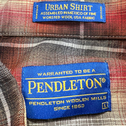 Collection of Pendleton Long Sleeve Plaid Flannel in a gallery layout