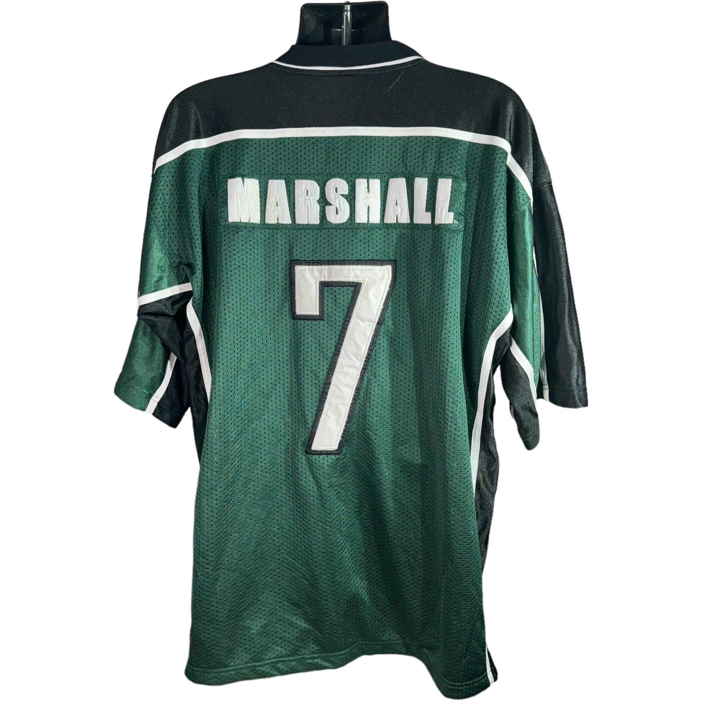 Collection of Vintage Marshall #7 Football Jersey in a gallery layout