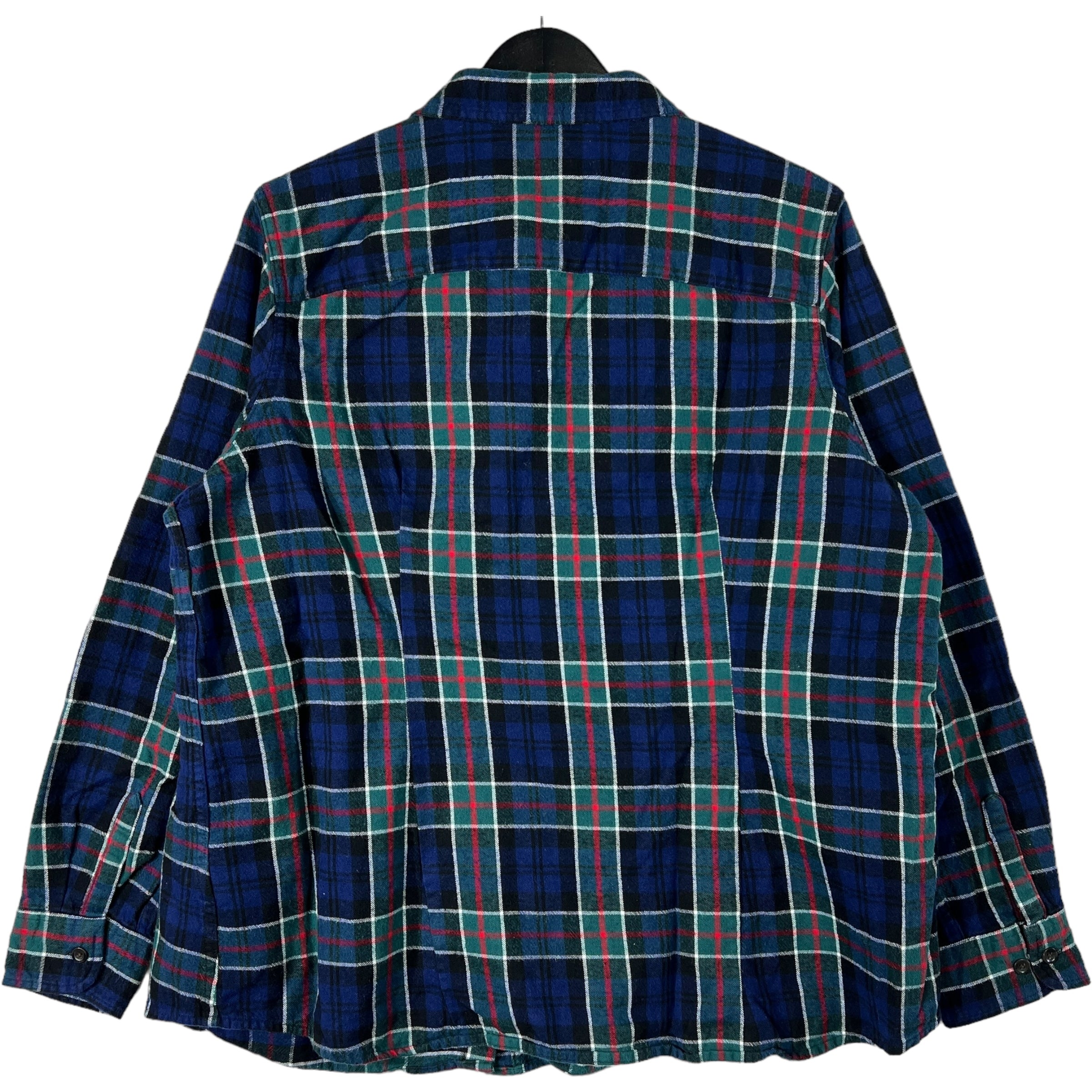 Collection of L.L.Bean Slightly Fitted Plaid Button Down in a gallery layout