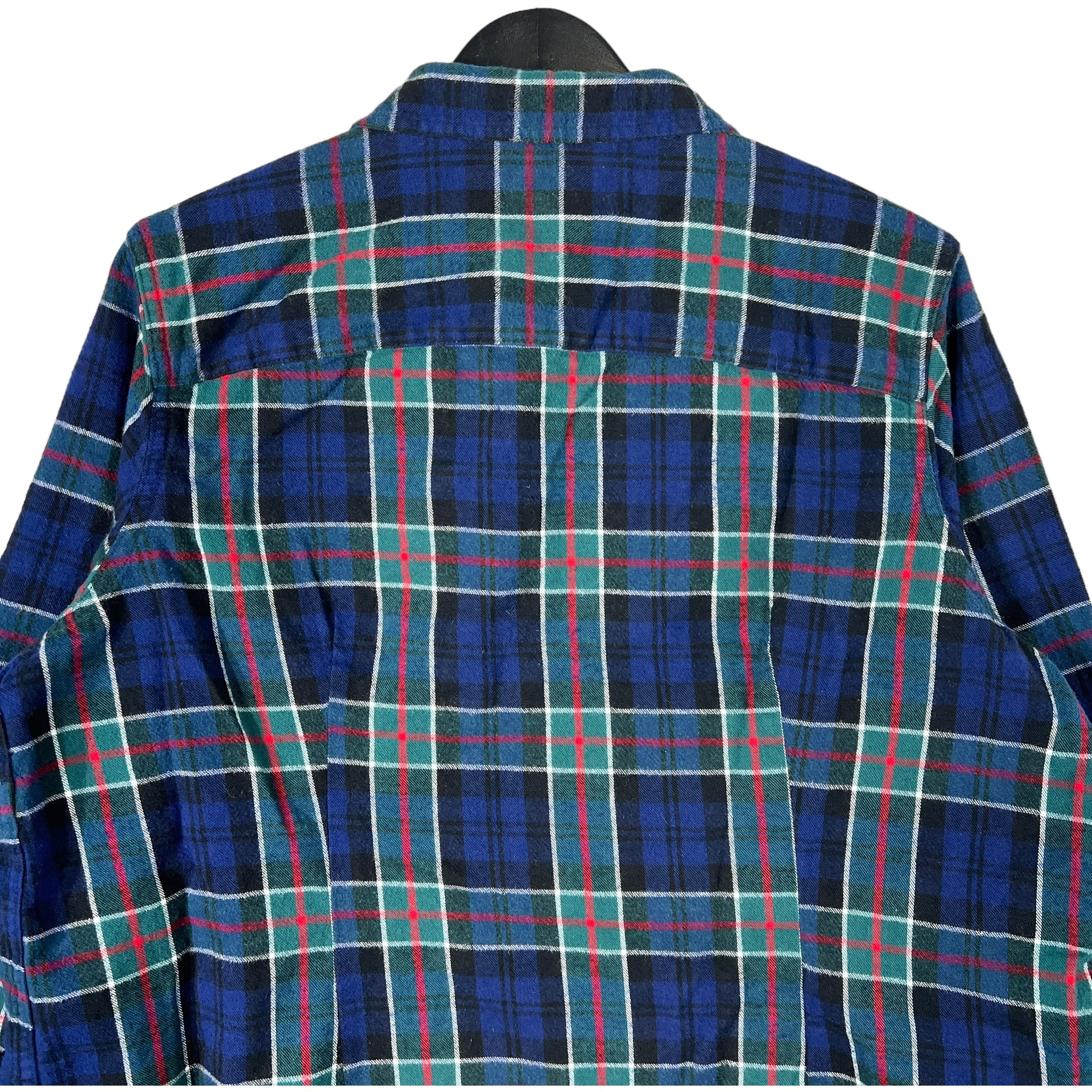 Collection of L.L.Bean Slightly Fitted Plaid Button Down in a gallery layout