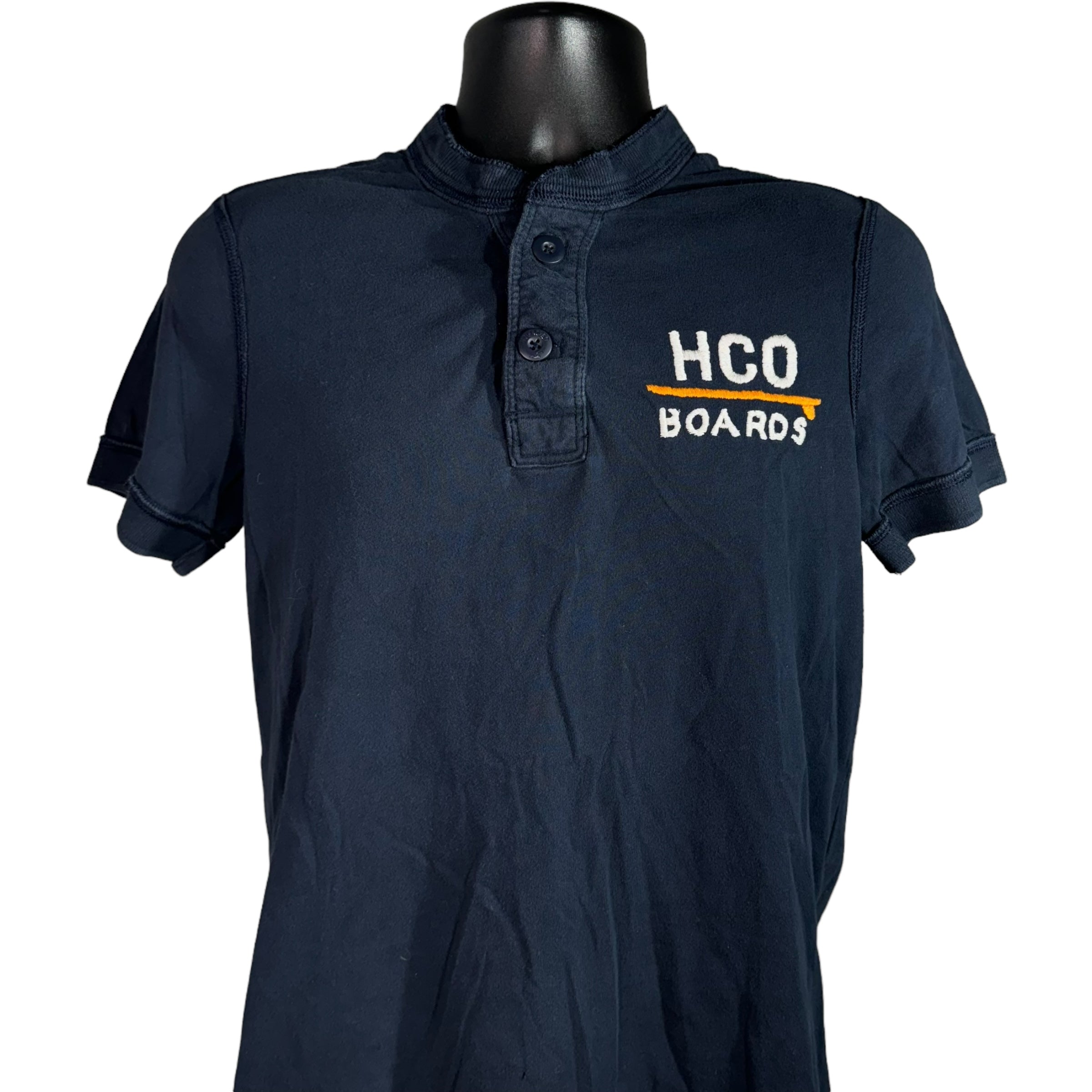 Collection of Hollister HCO Boards Logo Short Sleeve Polo in a gallery layout