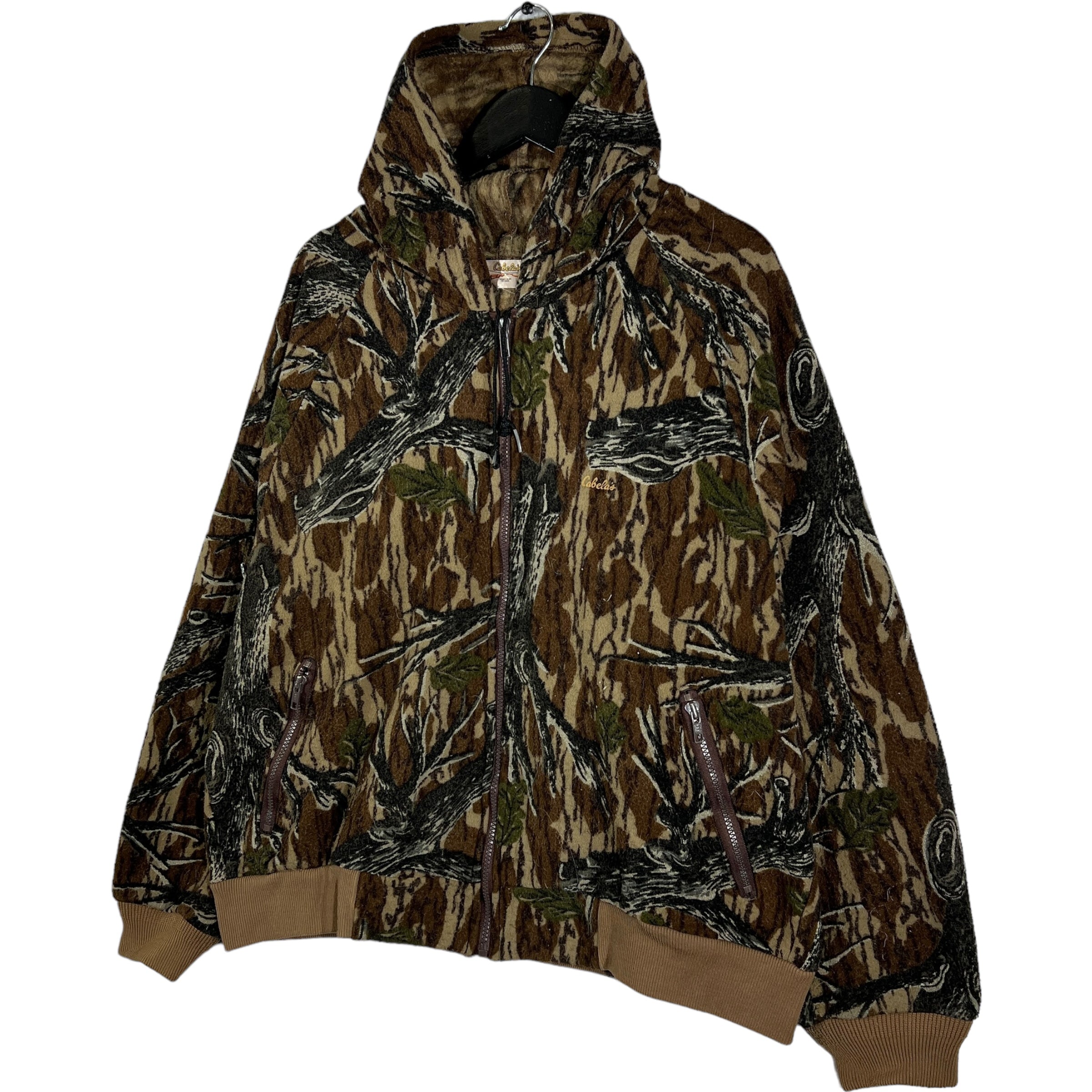 Collection of RealTree Camo Zip-Up Hoodie in a gallery layout