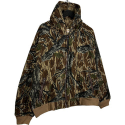 Collection of RealTree Camo Zip-Up Hoodie in a gallery layout