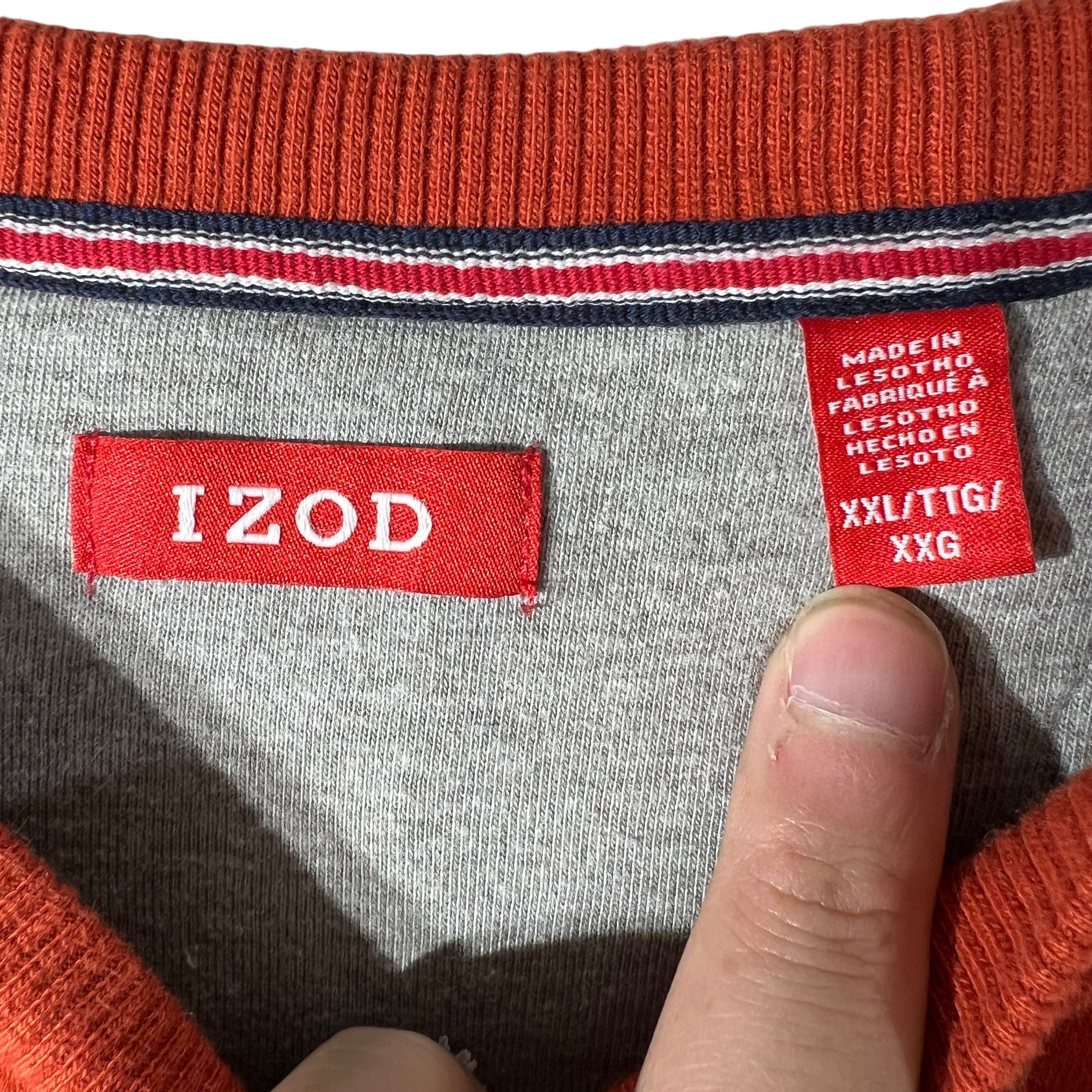 Collection of Izod Logo Sweatshirt in a gallery layout